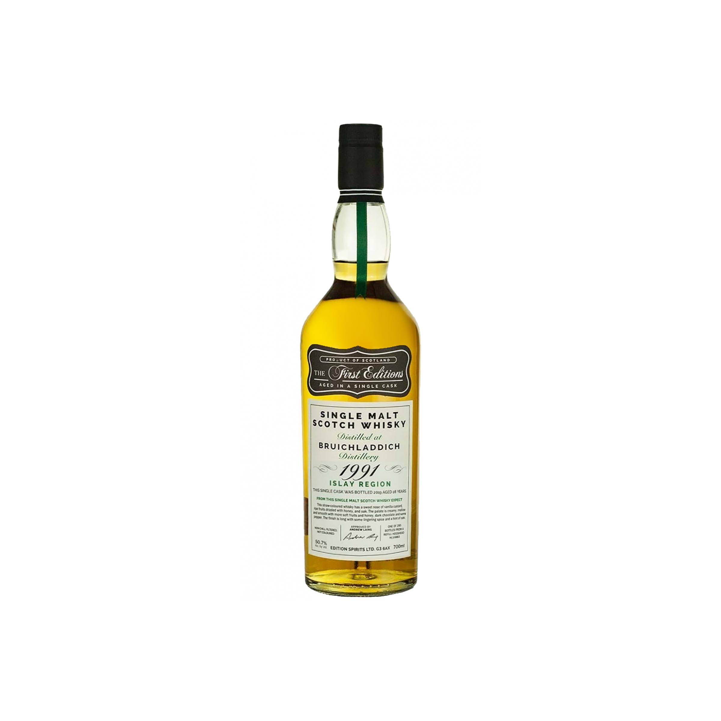 Bruichladdich The First Editions 1991 28 Years Single Malt Whisky