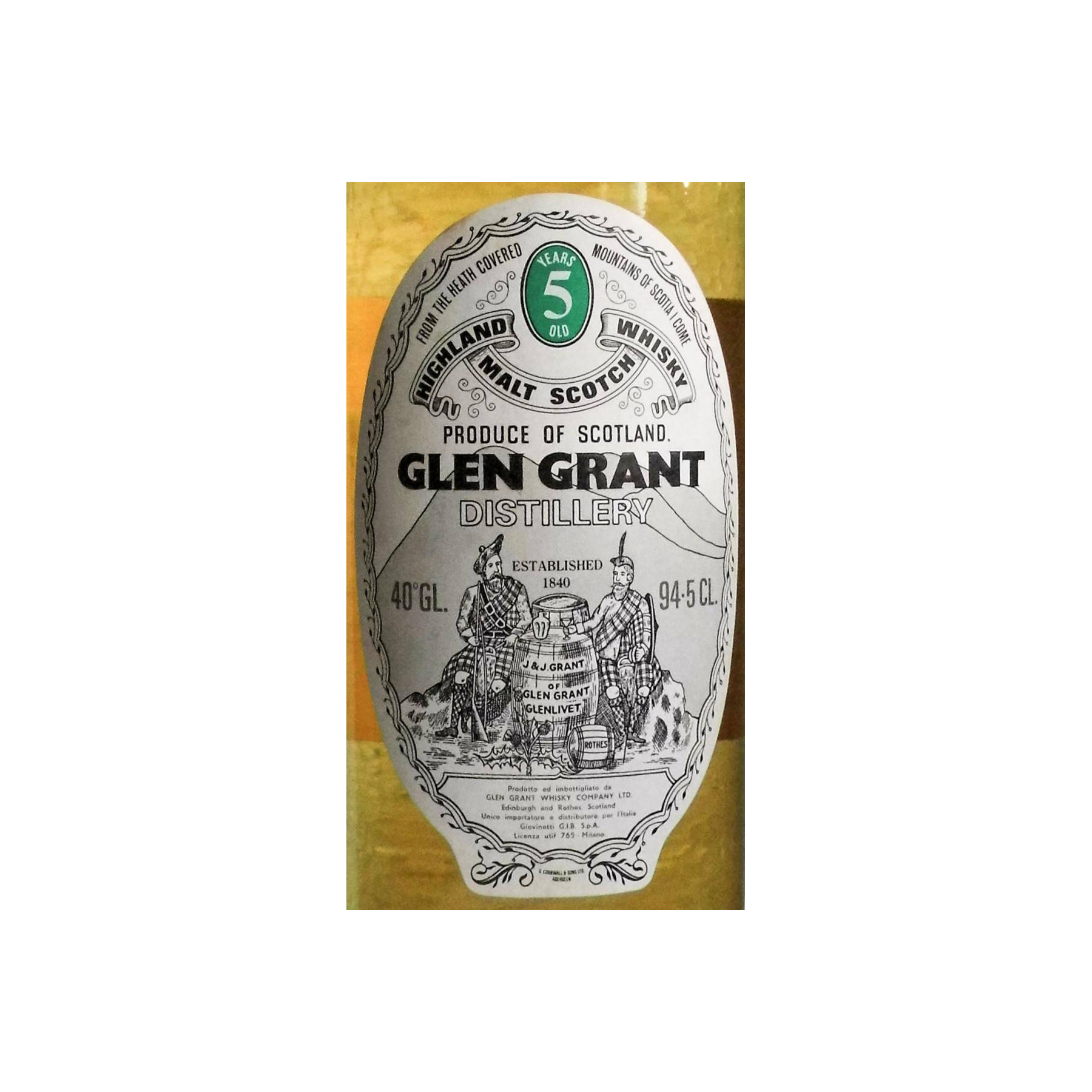 Glen Grant 1968 5 Years Single Malt Whisky 2