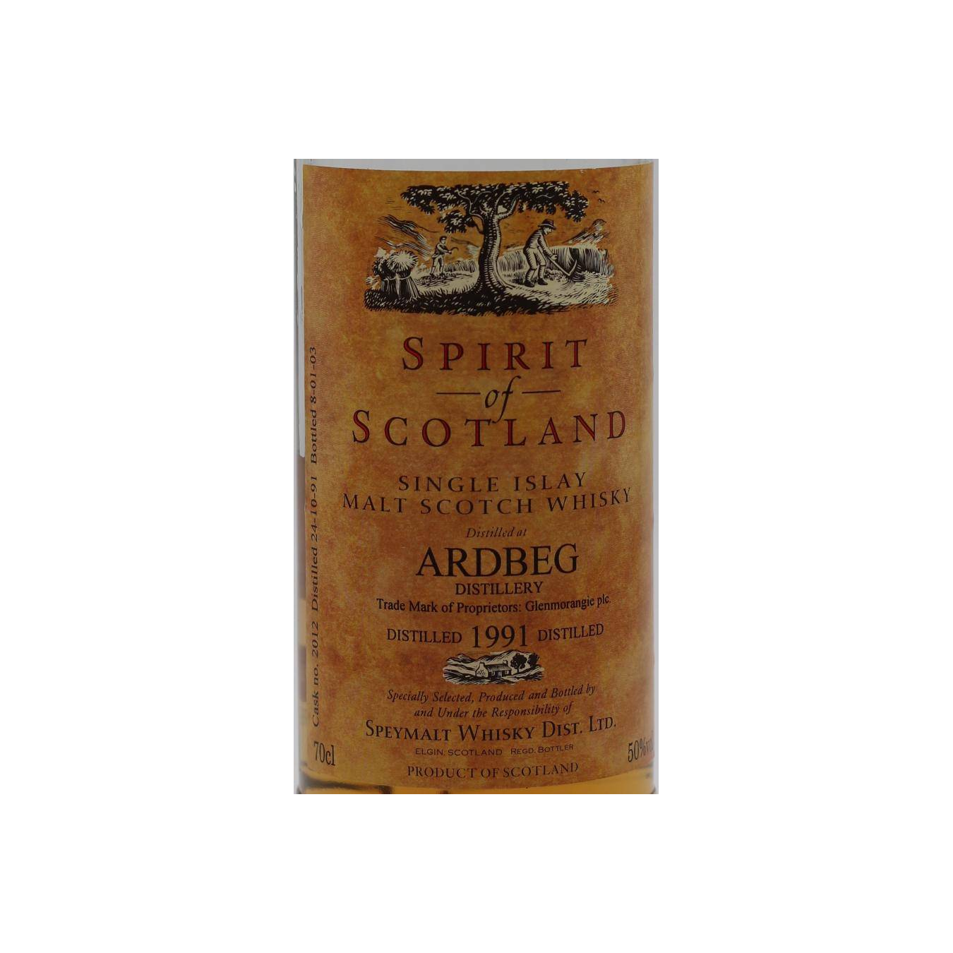 Ardbeg 1991 11 Years Single Malt Whisky