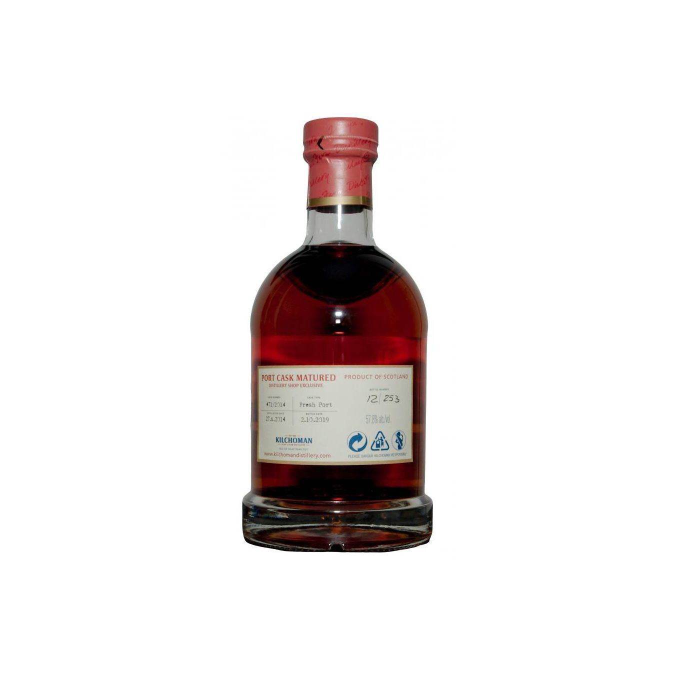 Kilchoman 2014 5 Years Single Malt Whisky 2