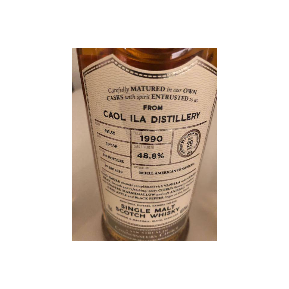 Caol Ila Connoisseurs Choice - Cask Strength 1990 29 Years Single Malt Whisky