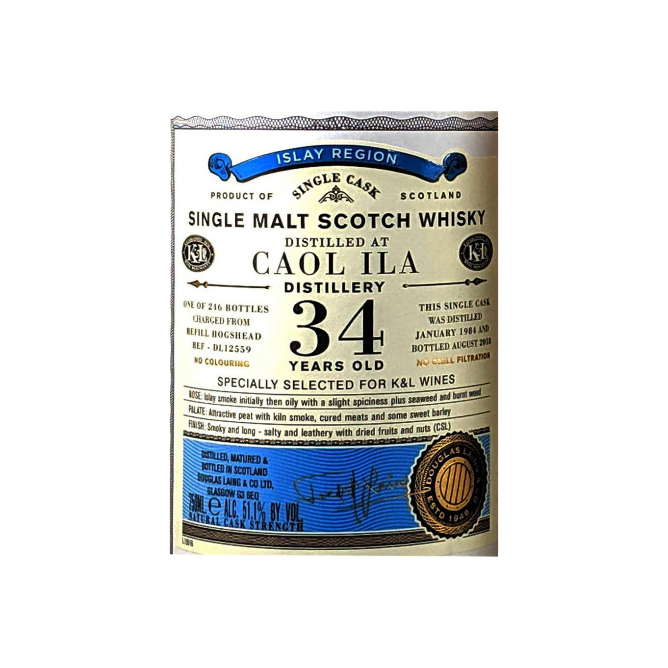 Caol Ila Old Particular 1984 34 Years Single Malt Whisky 3