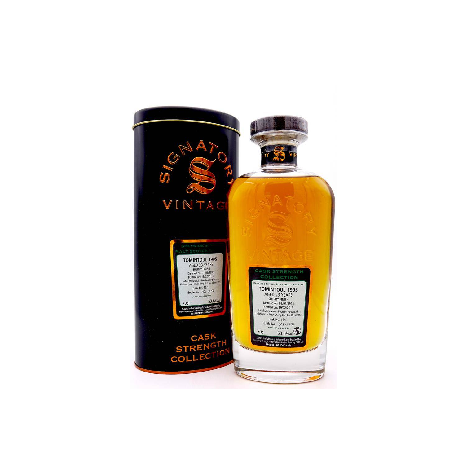 Tomintoul Cask Strength Collection 1995 23 Years Single Malt Whisky 2