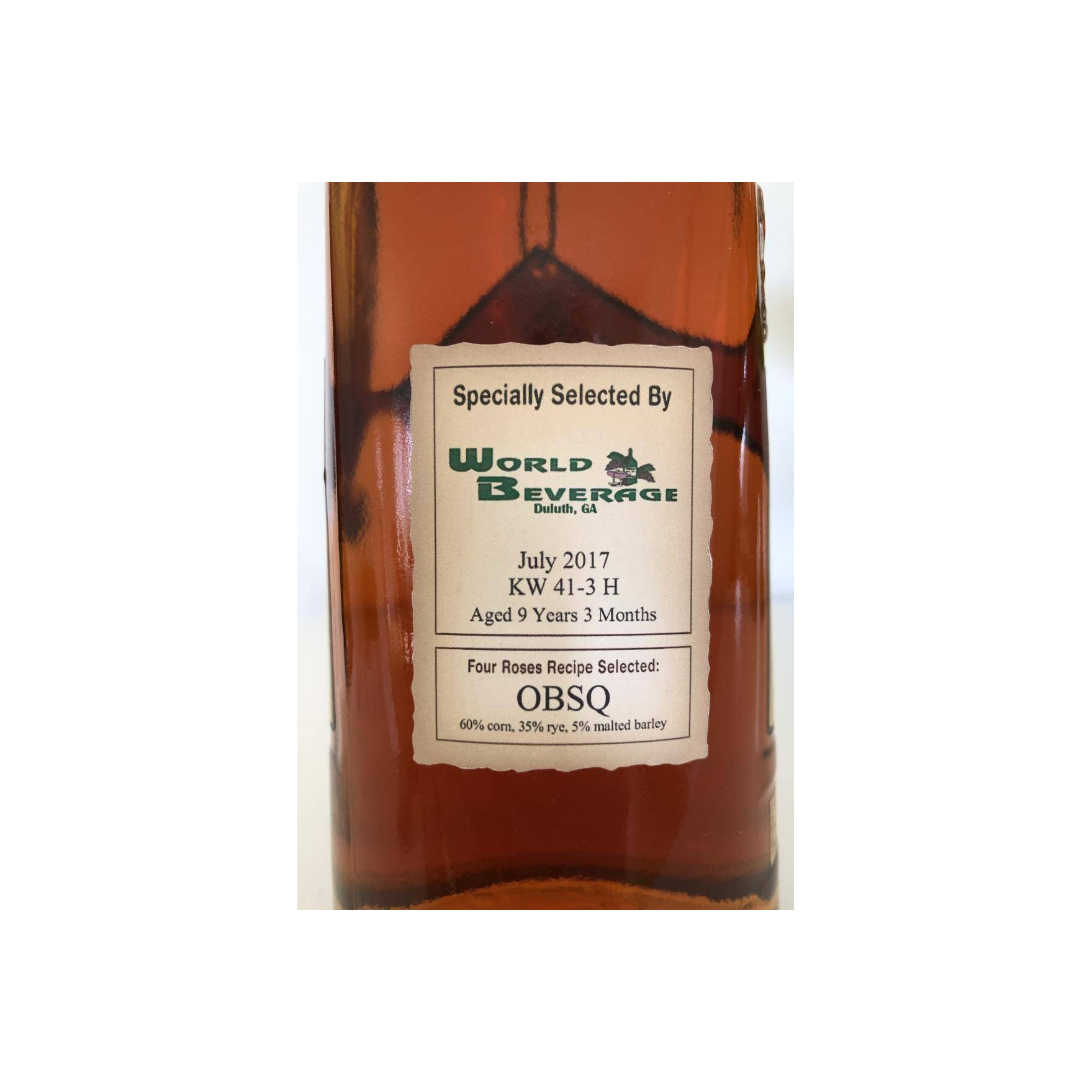 Four Roses 9 Years Bourbon Whisky 2