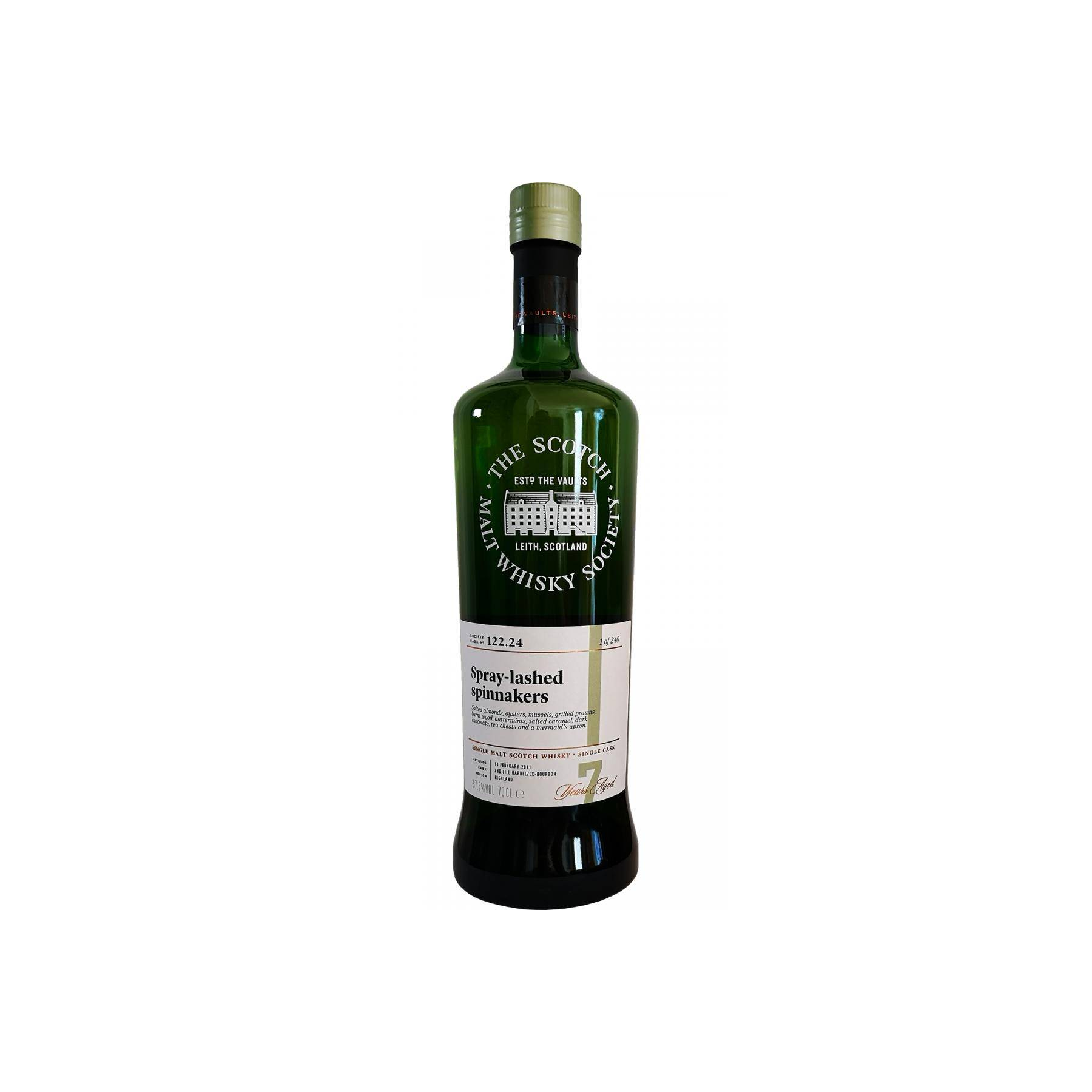 The Scotch Malt Whisky Society 2011 7 Years Single Malt Whisky