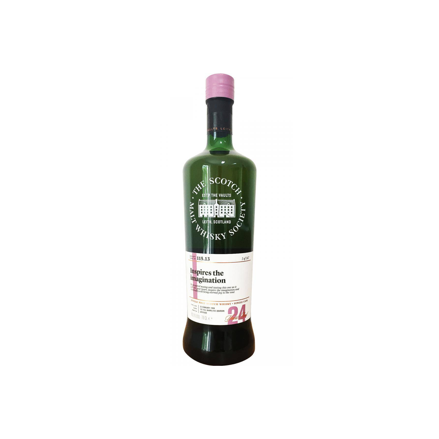 The Scotch Malt Whisky Society 1994 24 Years Single Malt Whisky