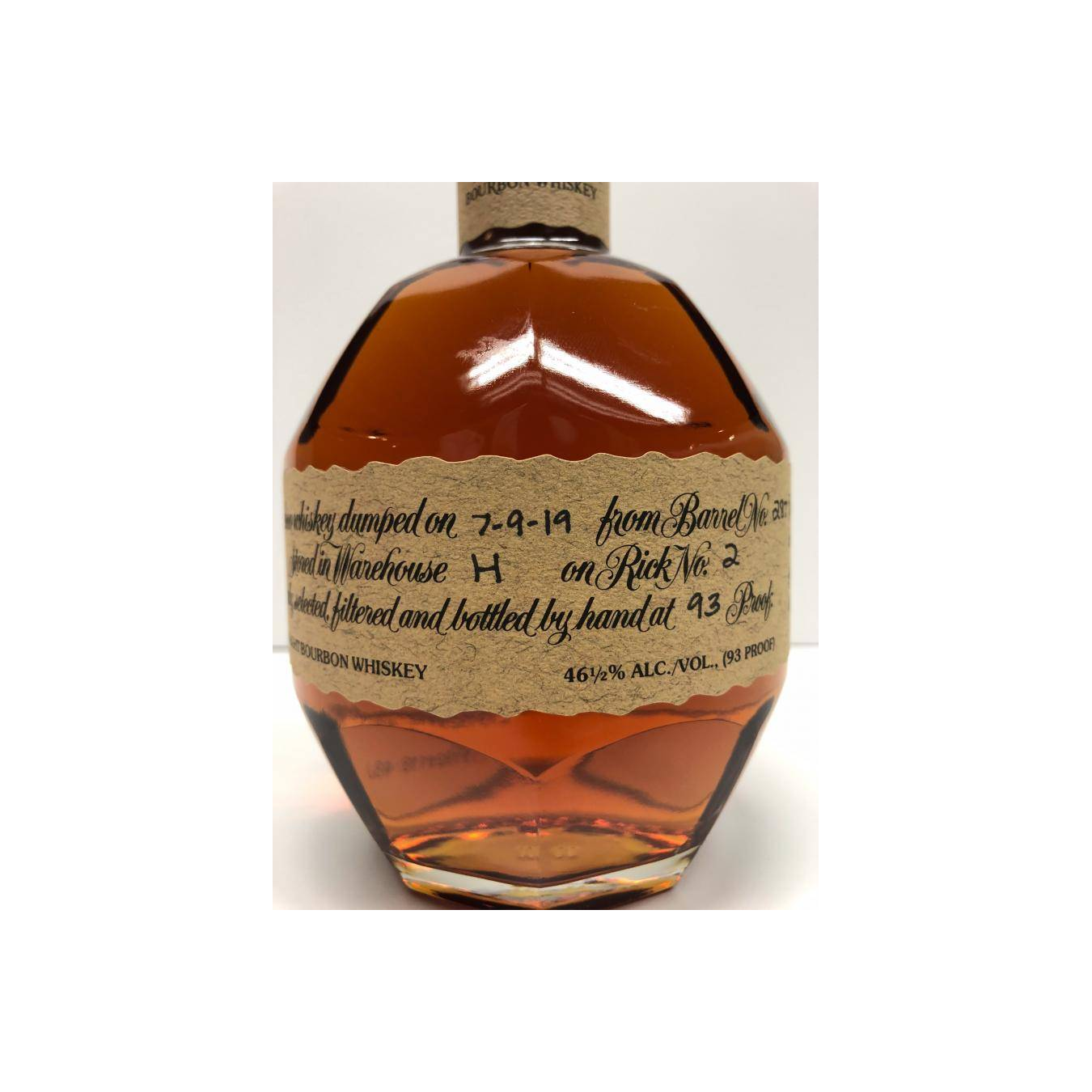 Blanton's Single Barrel Bourbon Whiskey Bourbon Whisky 2