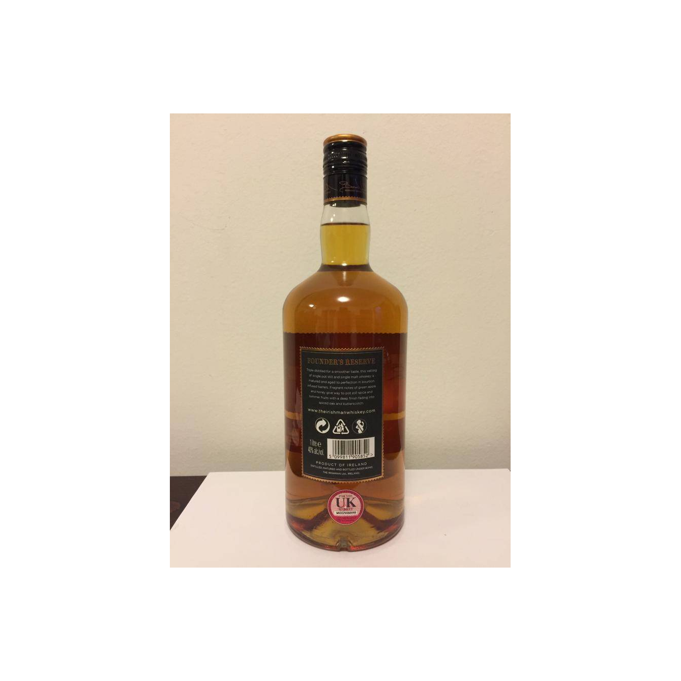 The Irishman Blended Whisky 3
