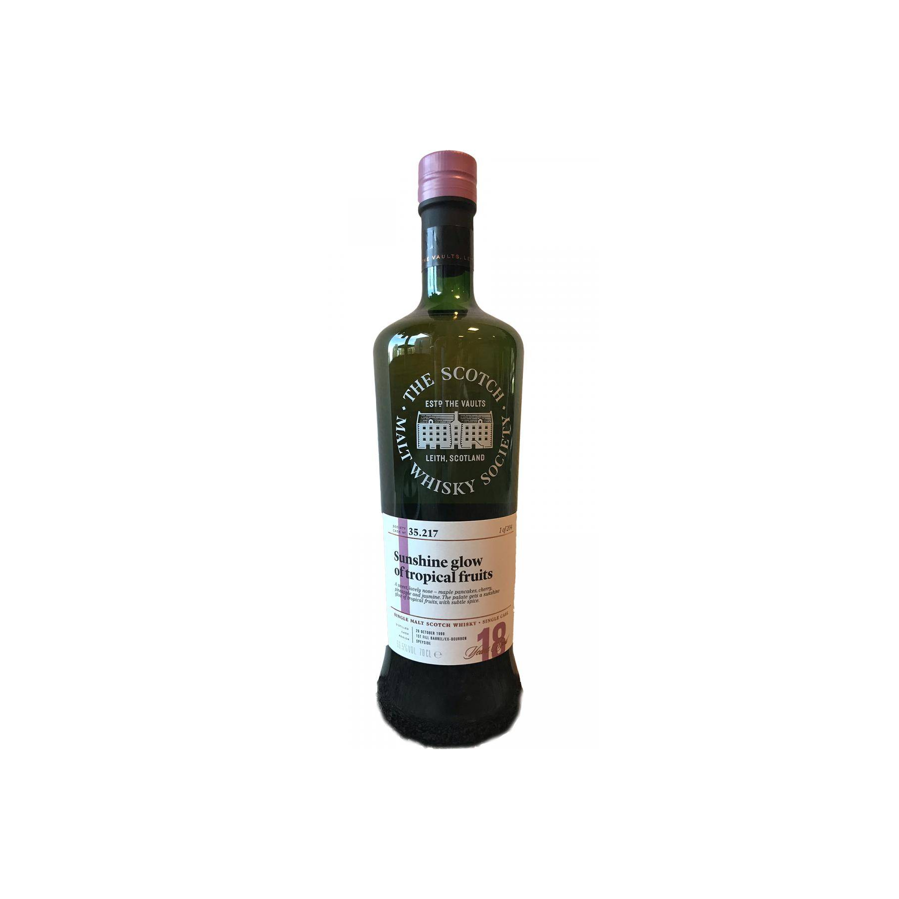The Scotch Malt Whisky Society 1999 18 Years Single Malt Whisky
