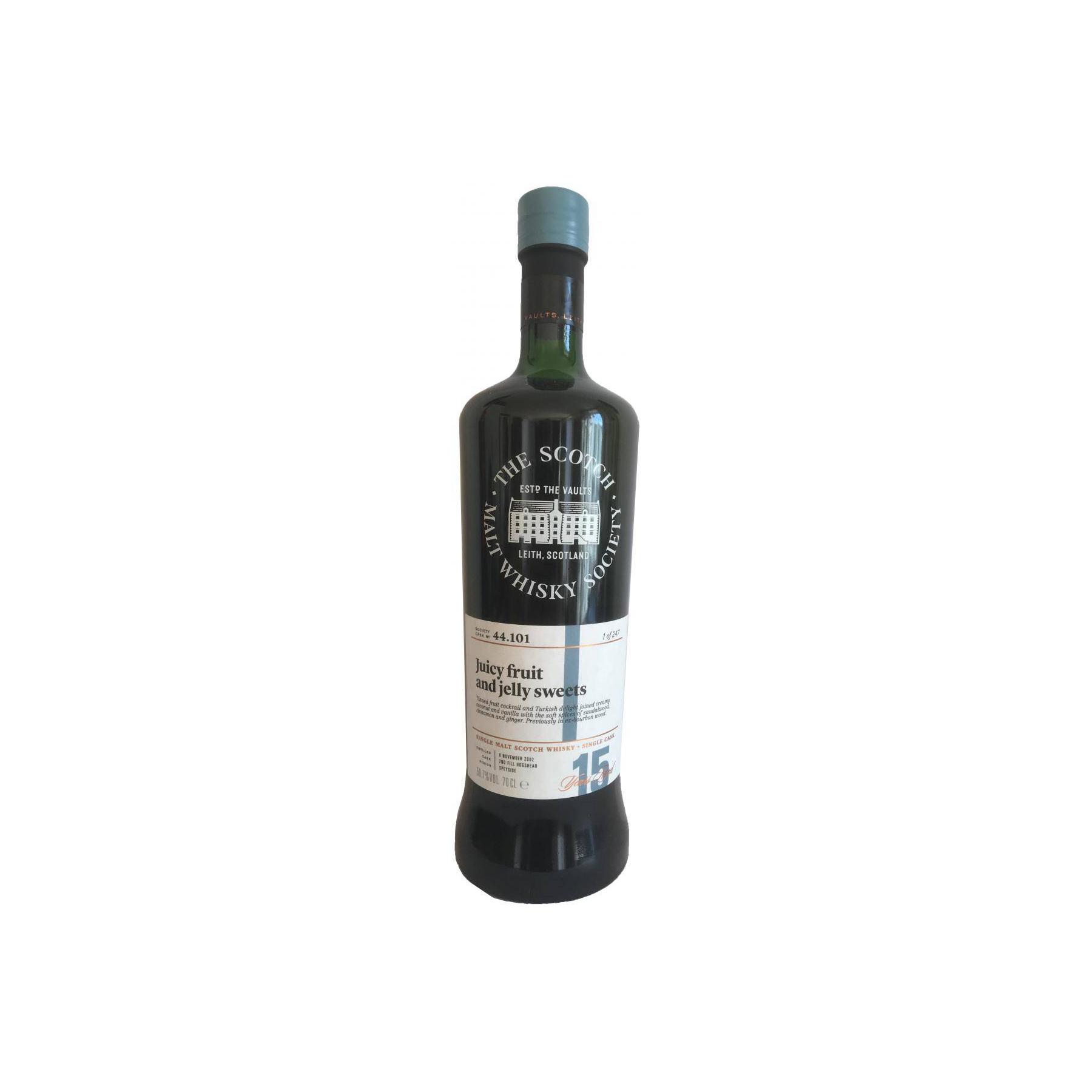 The Scotch Malt Whisky Society 2002 15 Years Single Malt Whisky