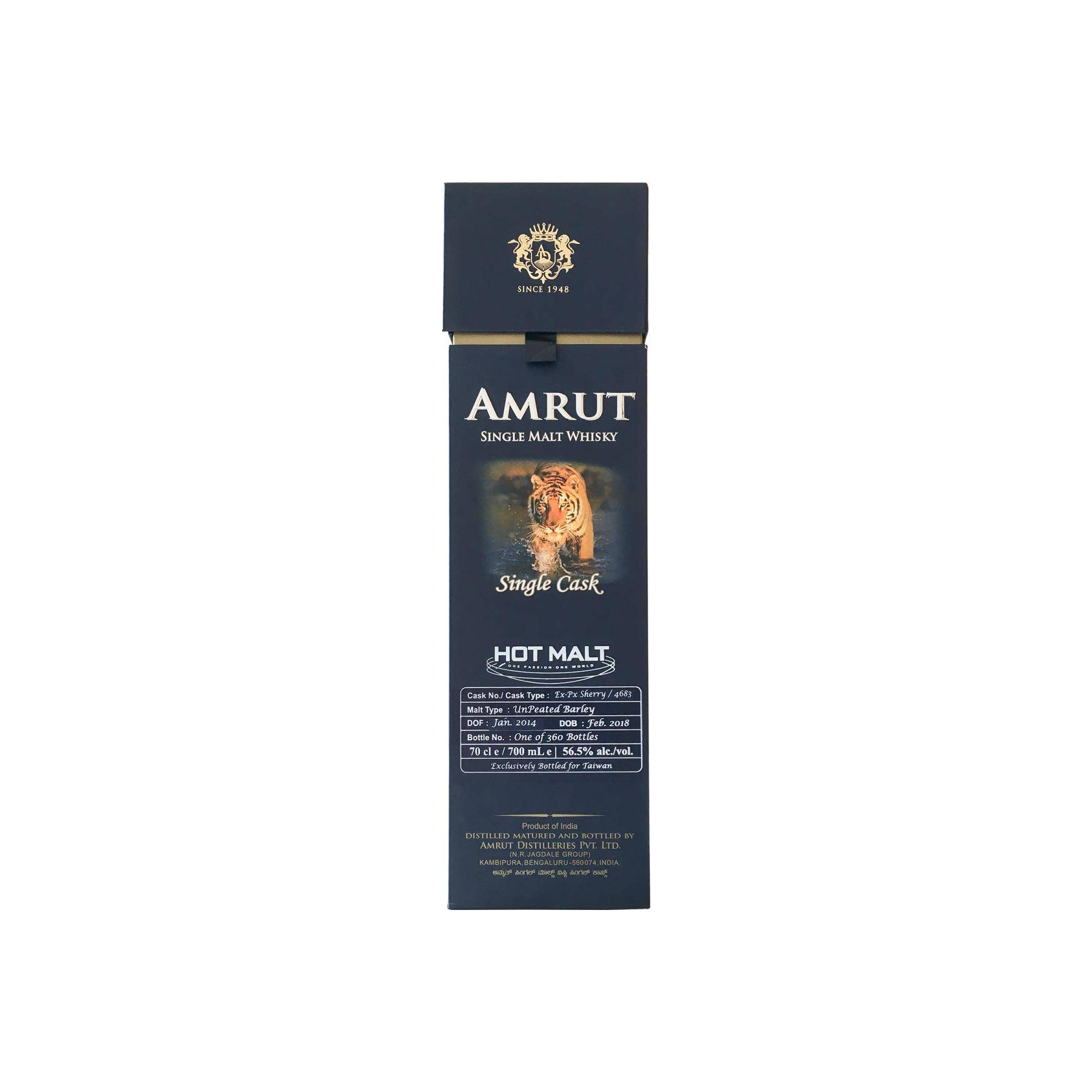 Amrut Single Cask 2014 4 Years Single Malt Whisky 3