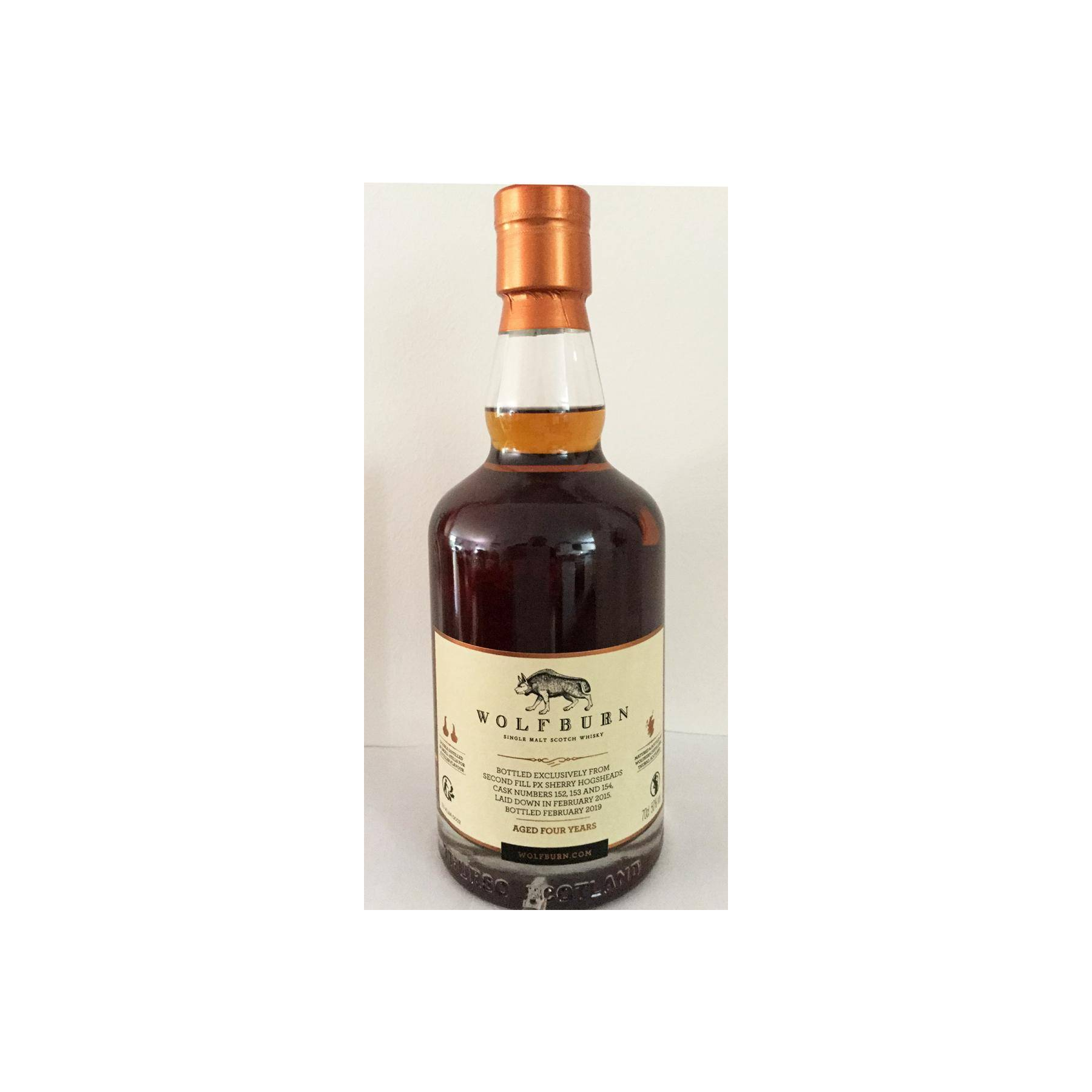 Wolfburn 2015 4 Years Single Malt Whisky 2