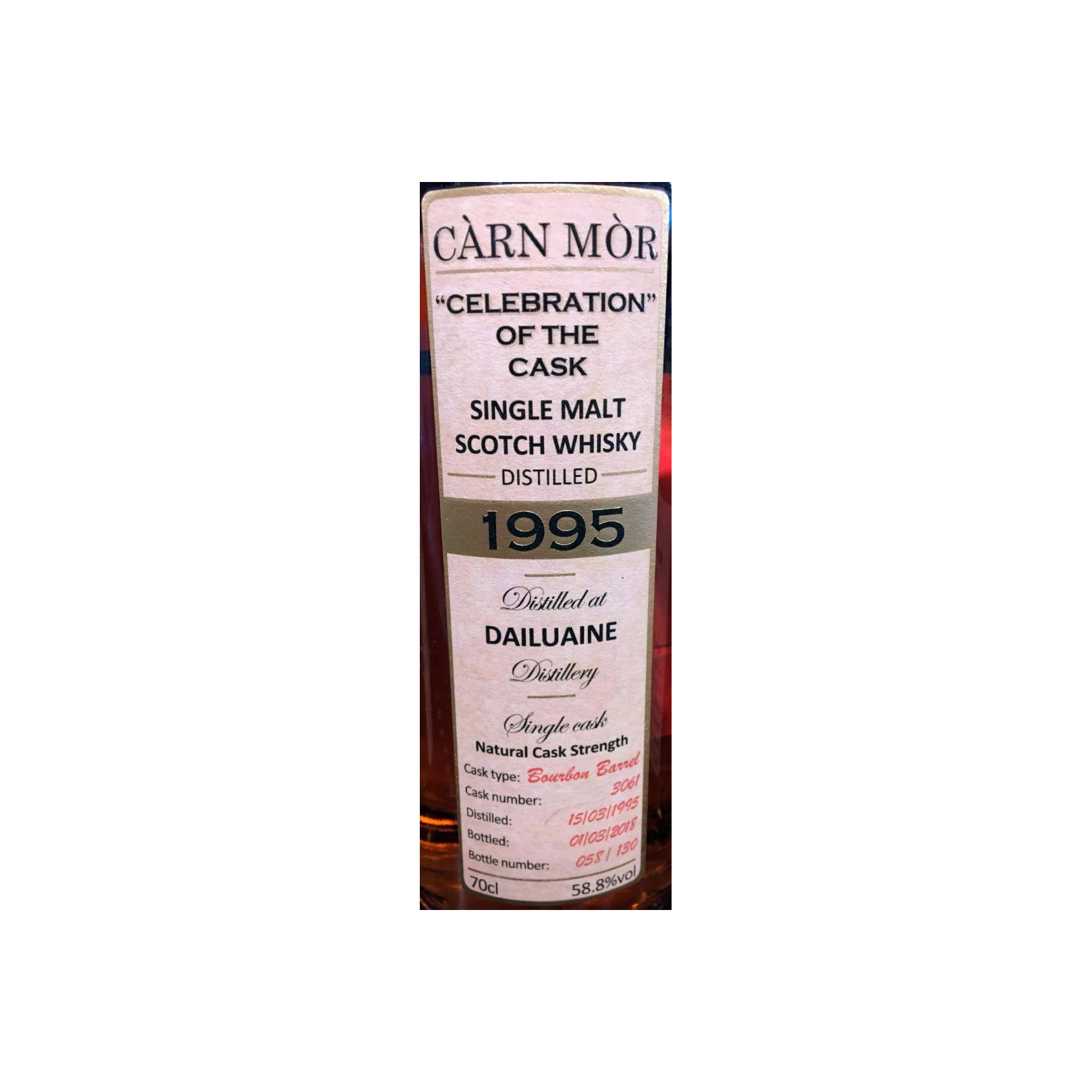 Dailuaine 1995 22 Years Single Malt Whisky 2