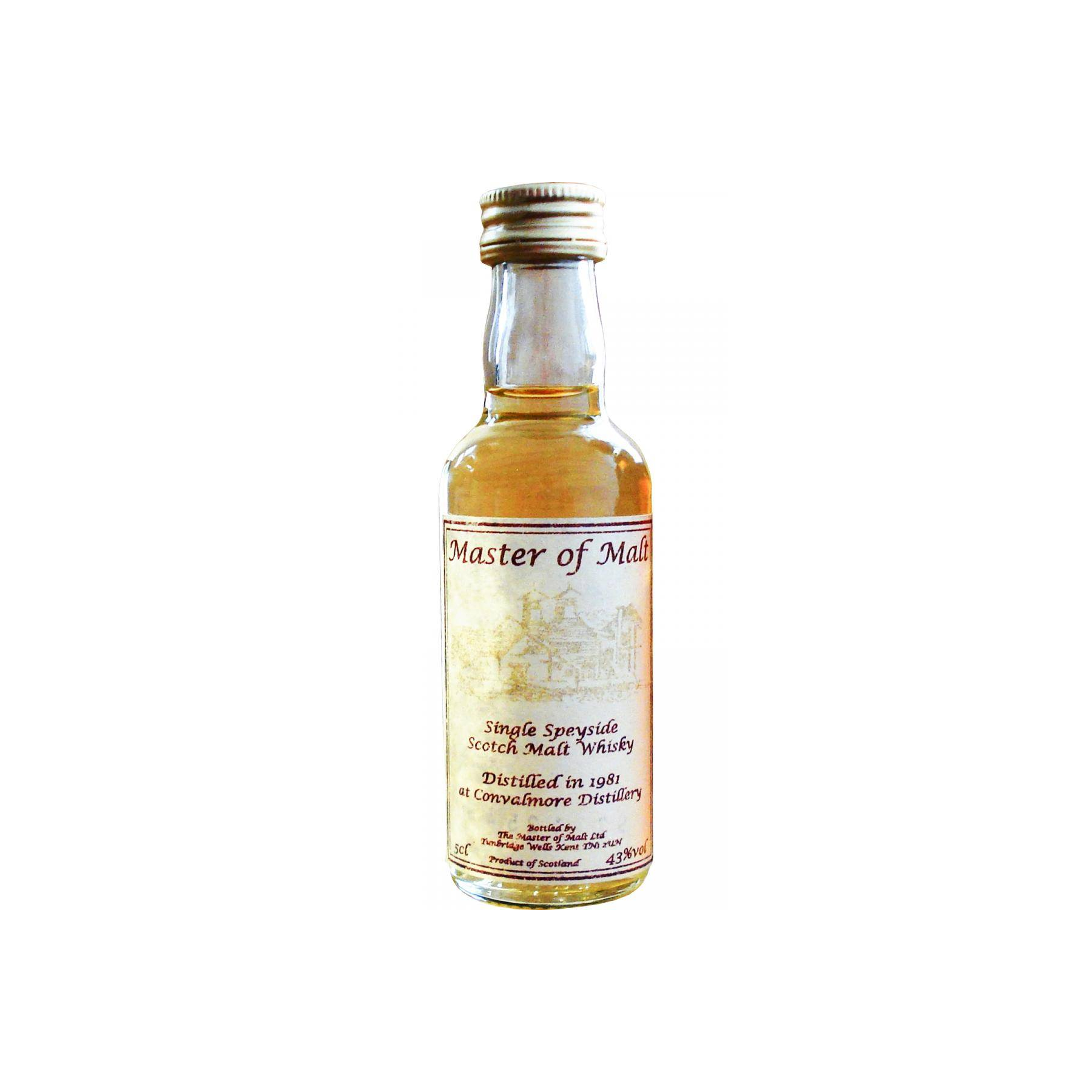 Convalmore Miniature 1981 Single Malt Whisky 2