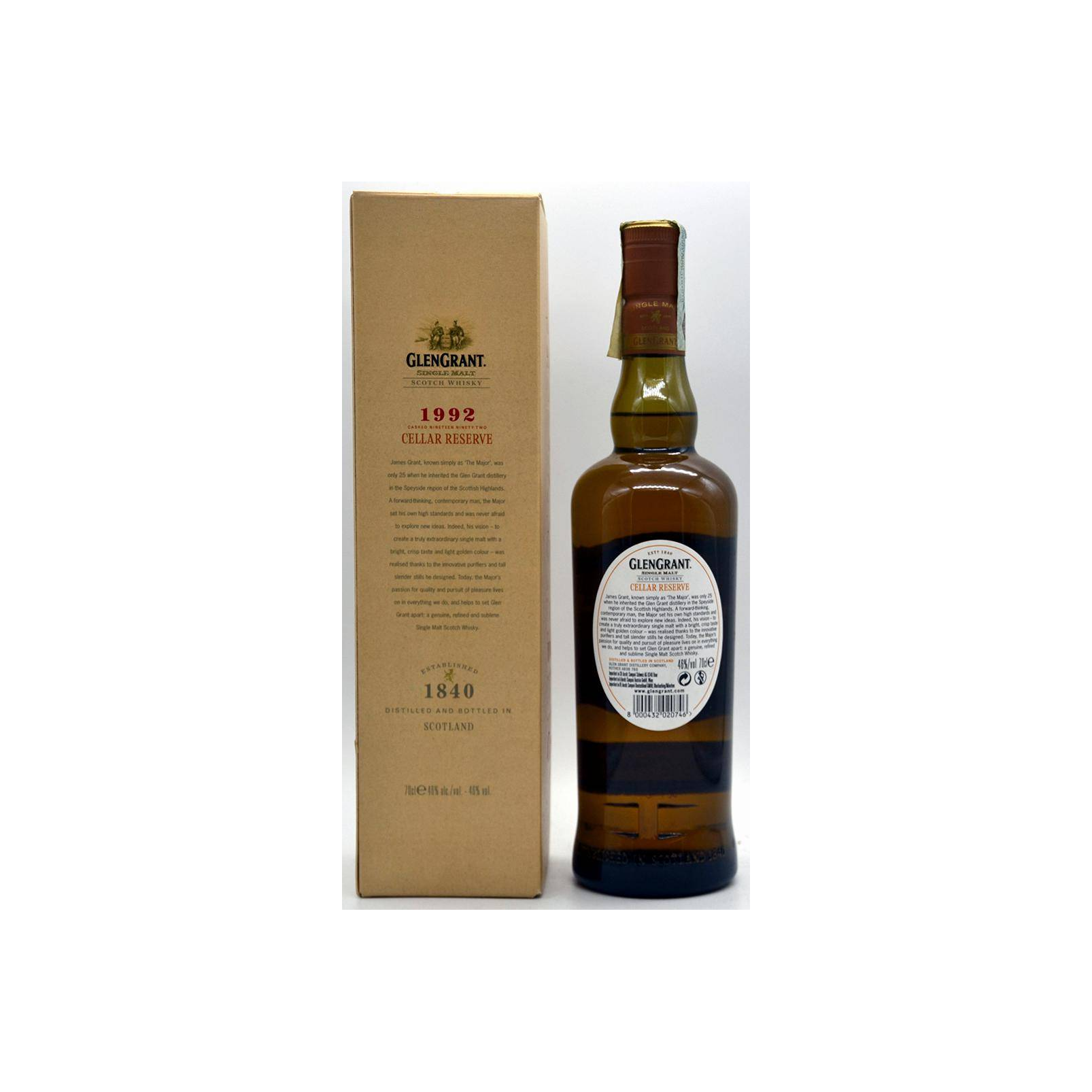 Glen Grant 1992 16 Years Single Malt Whisky 3