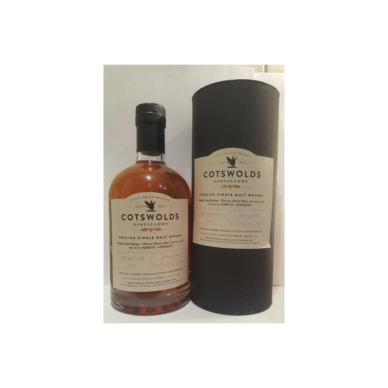 Cotswolds 2015 4 Years Single Malt Whisky 3