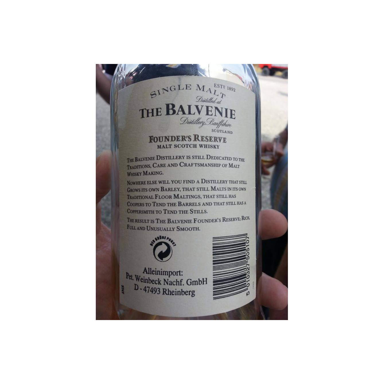 The Balvenie 10 Years Single Malt Whisky 2