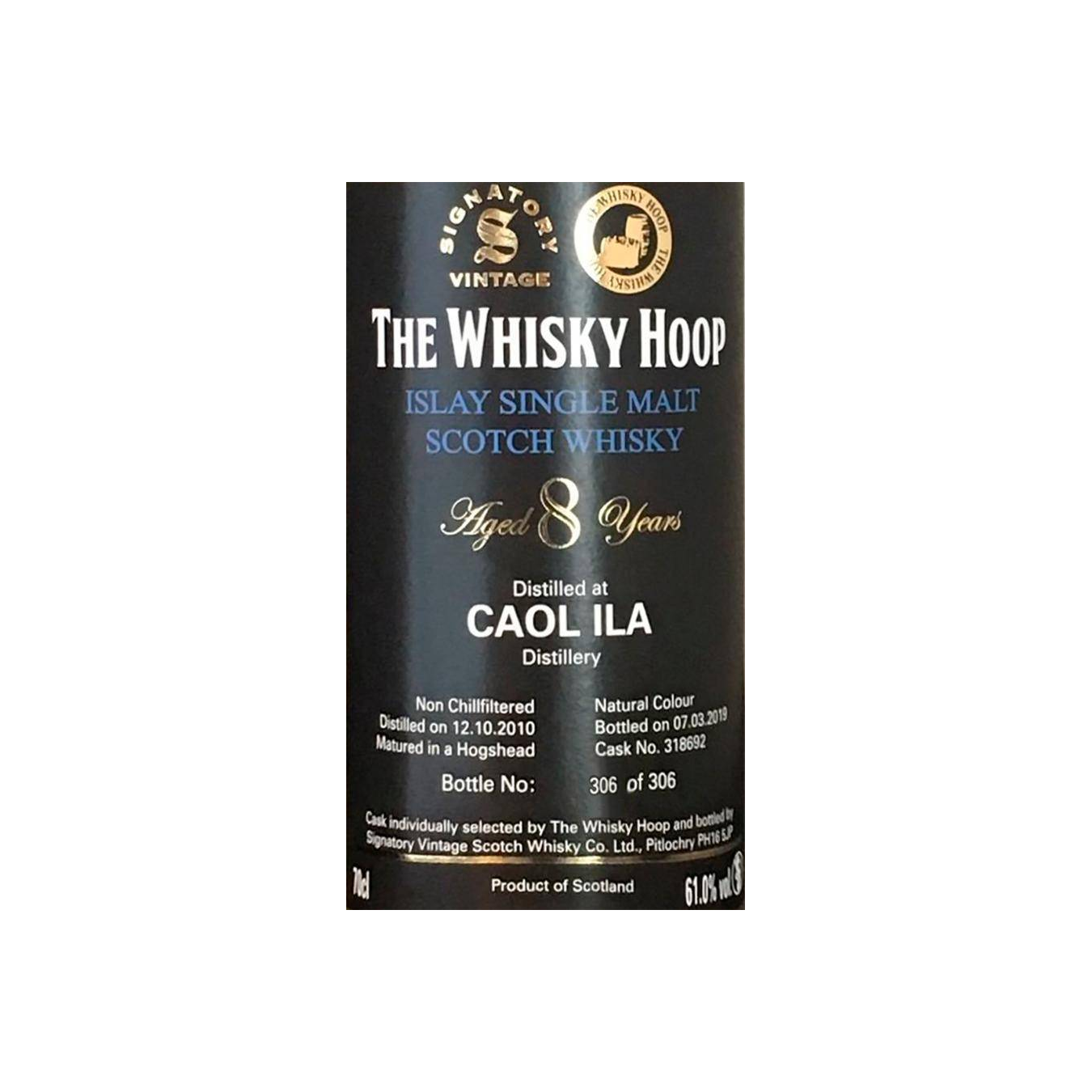 Caol Ila 2010 8 Years Single Malt Whisky 2