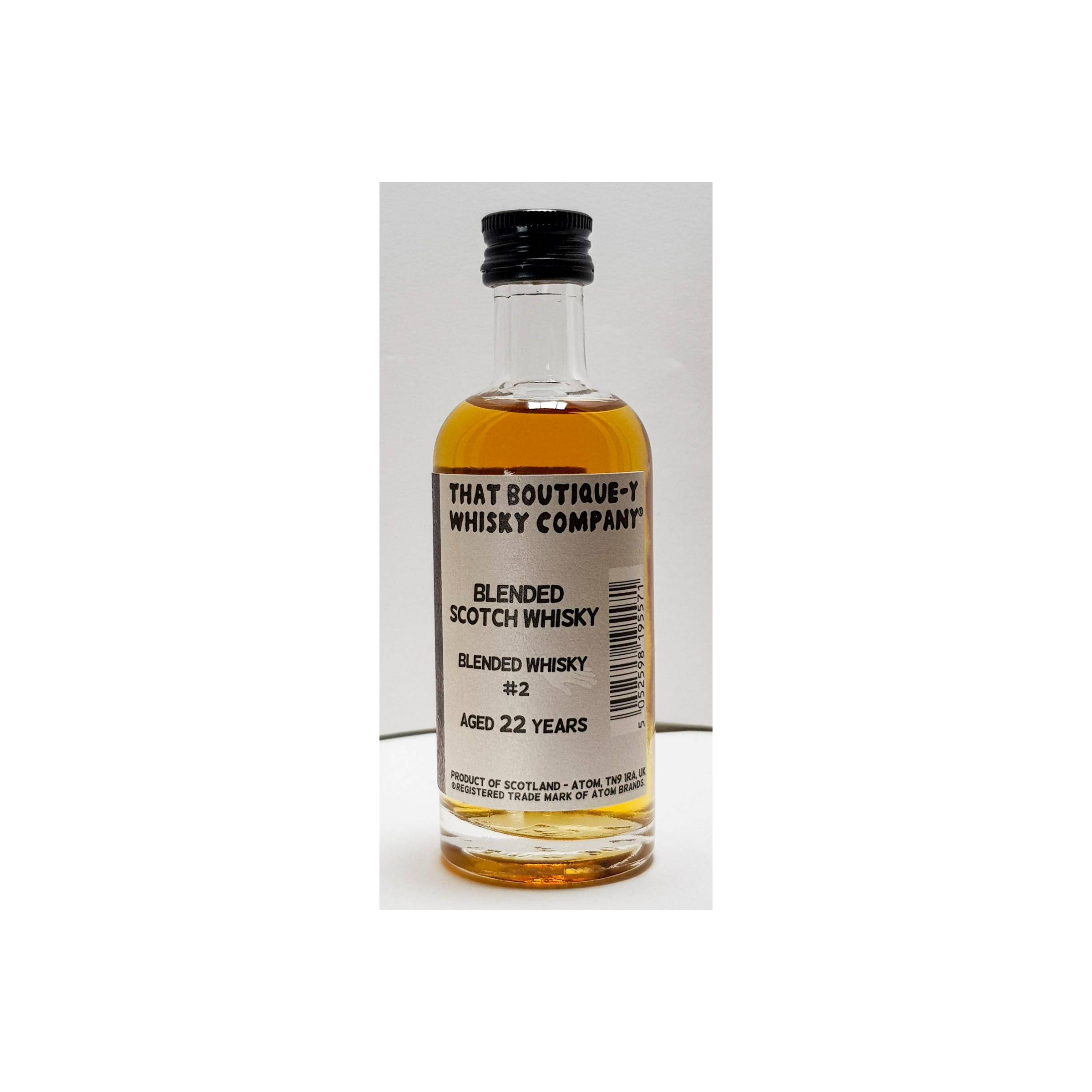That Boutique-y Whisky Company 22 Years Blended Malt Whisky 3