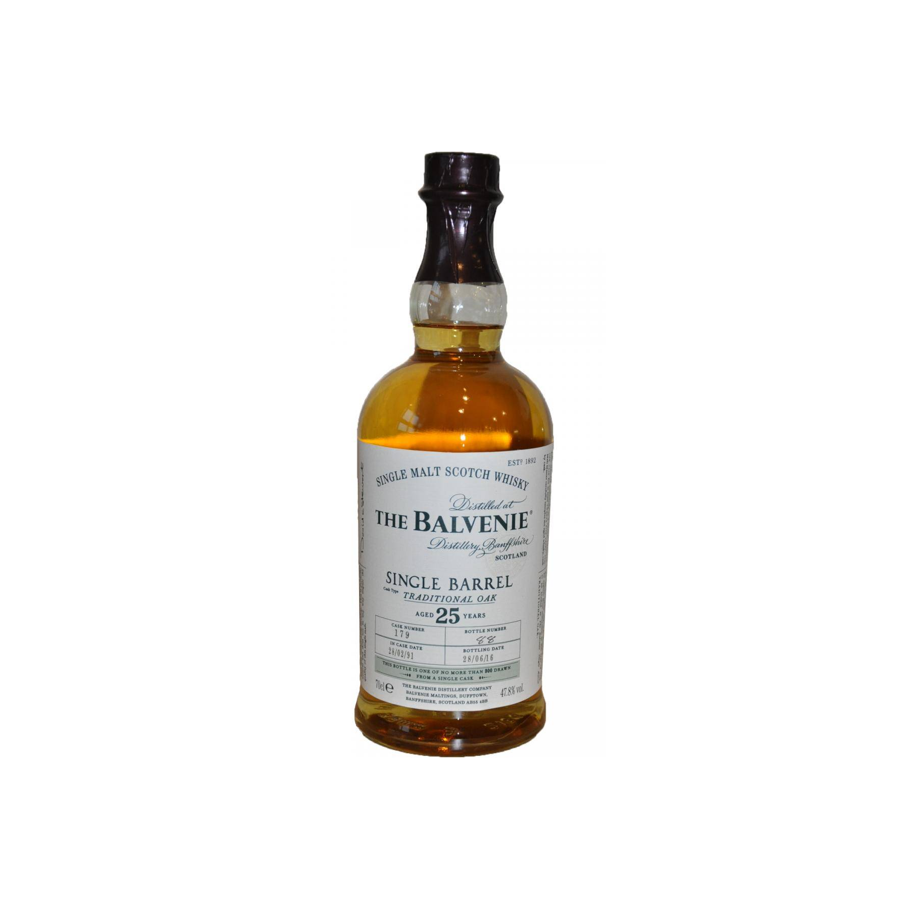 The Balvenie 1991 25 Years Single Malt Whisky