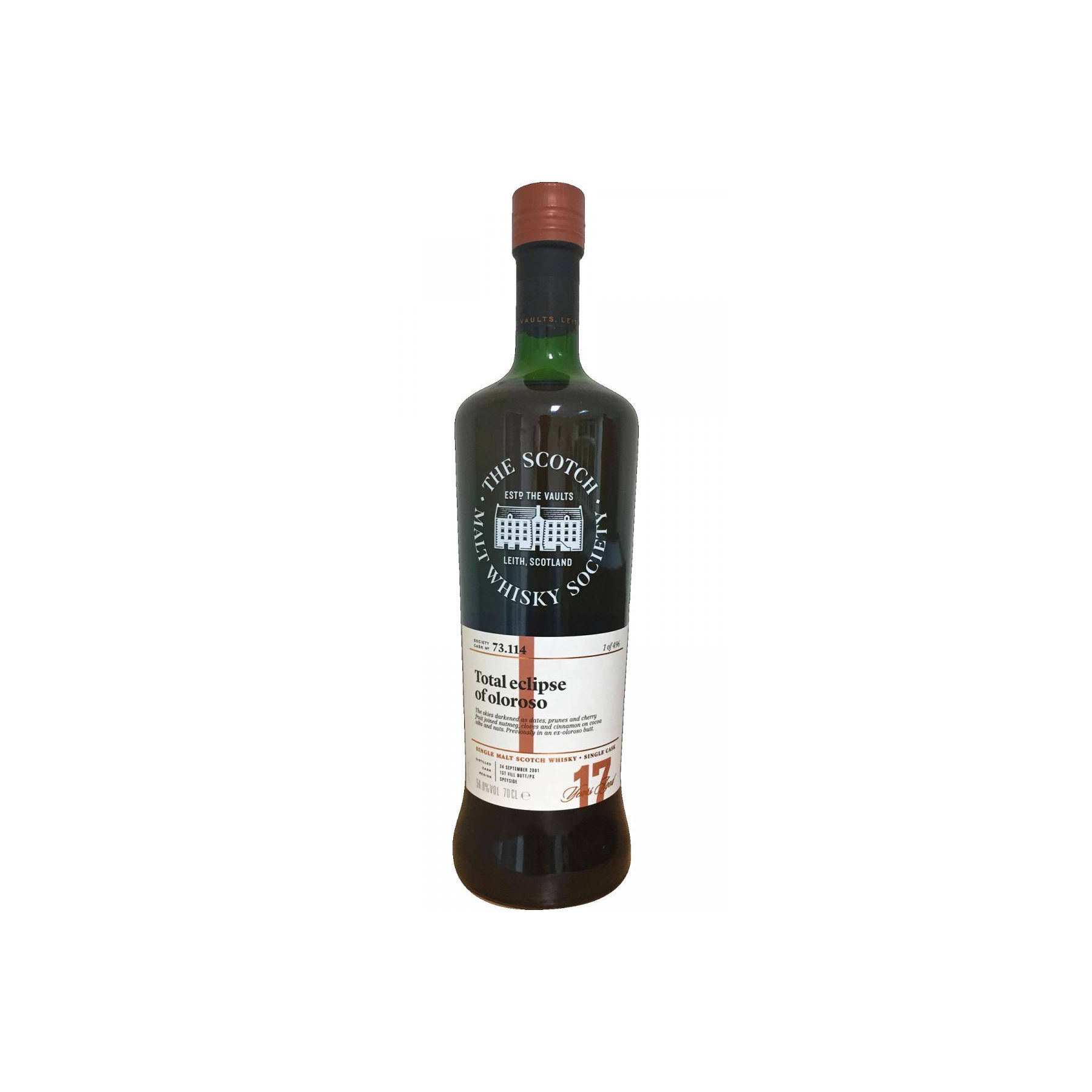 The Scotch Malt Whisky Society 2001 17 Years Single Malt Whisky