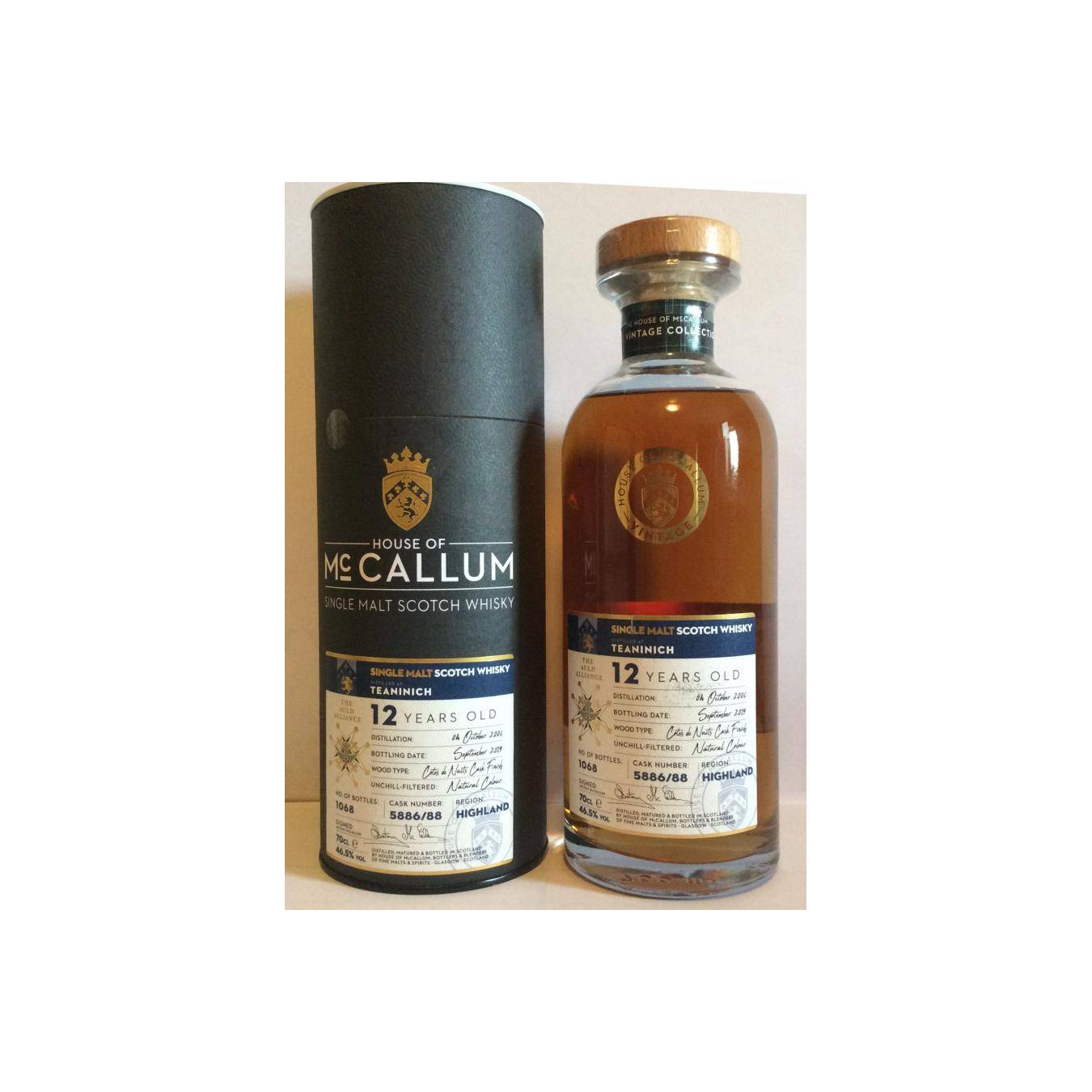 Teaninich 2006 12 Years Single Malt Whisky 3