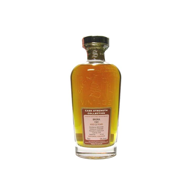 Brora Cask Strength Collection 1981 23 Years Single Malt Whisky