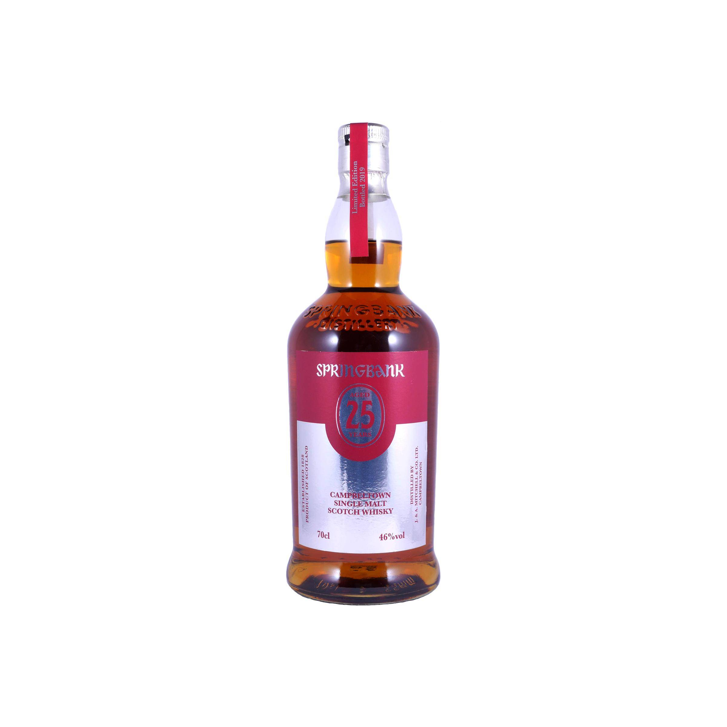 Springbank Limited Edition 25 Years Single Malt Whisky