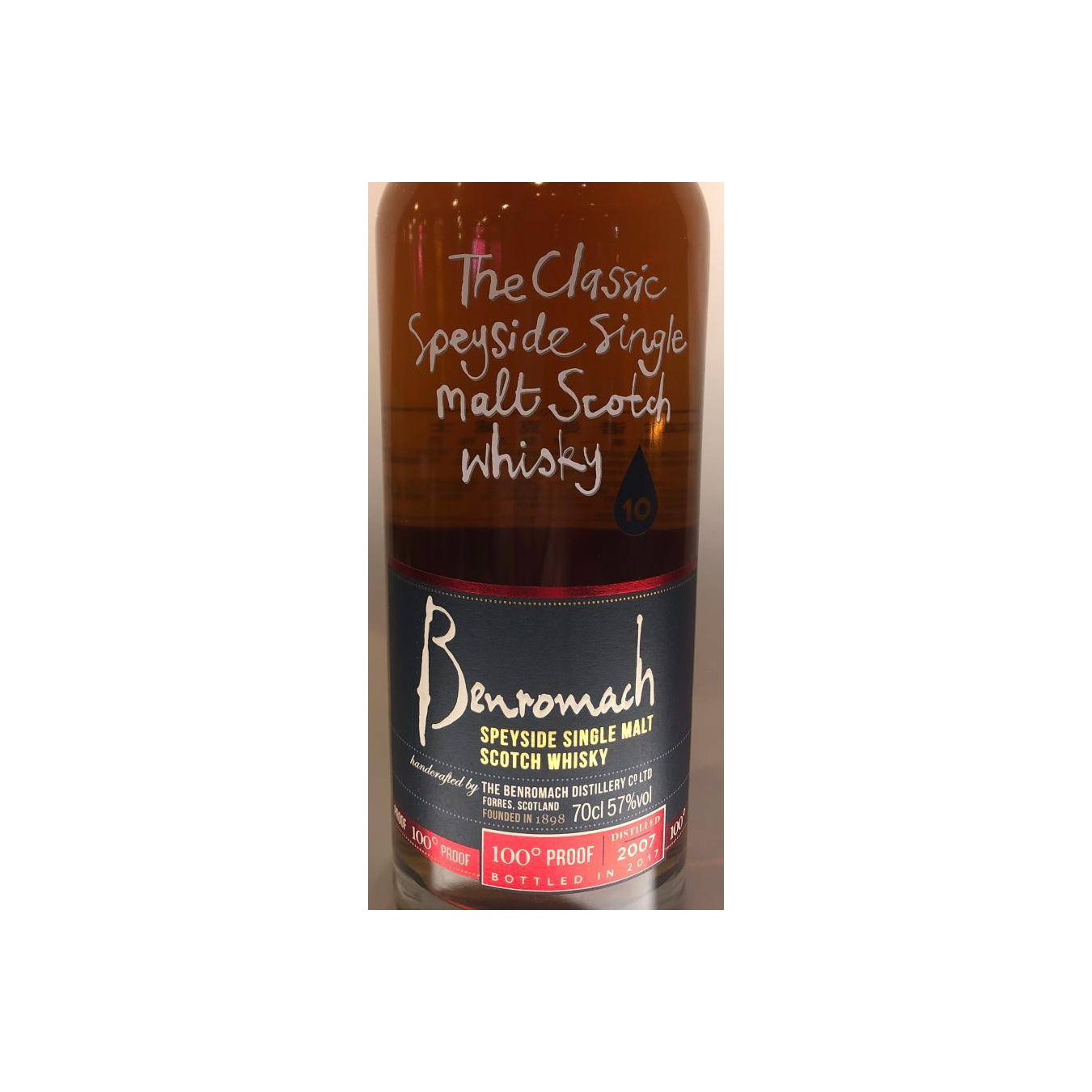 Benromach 2007 10 Years Single Malt Whisky