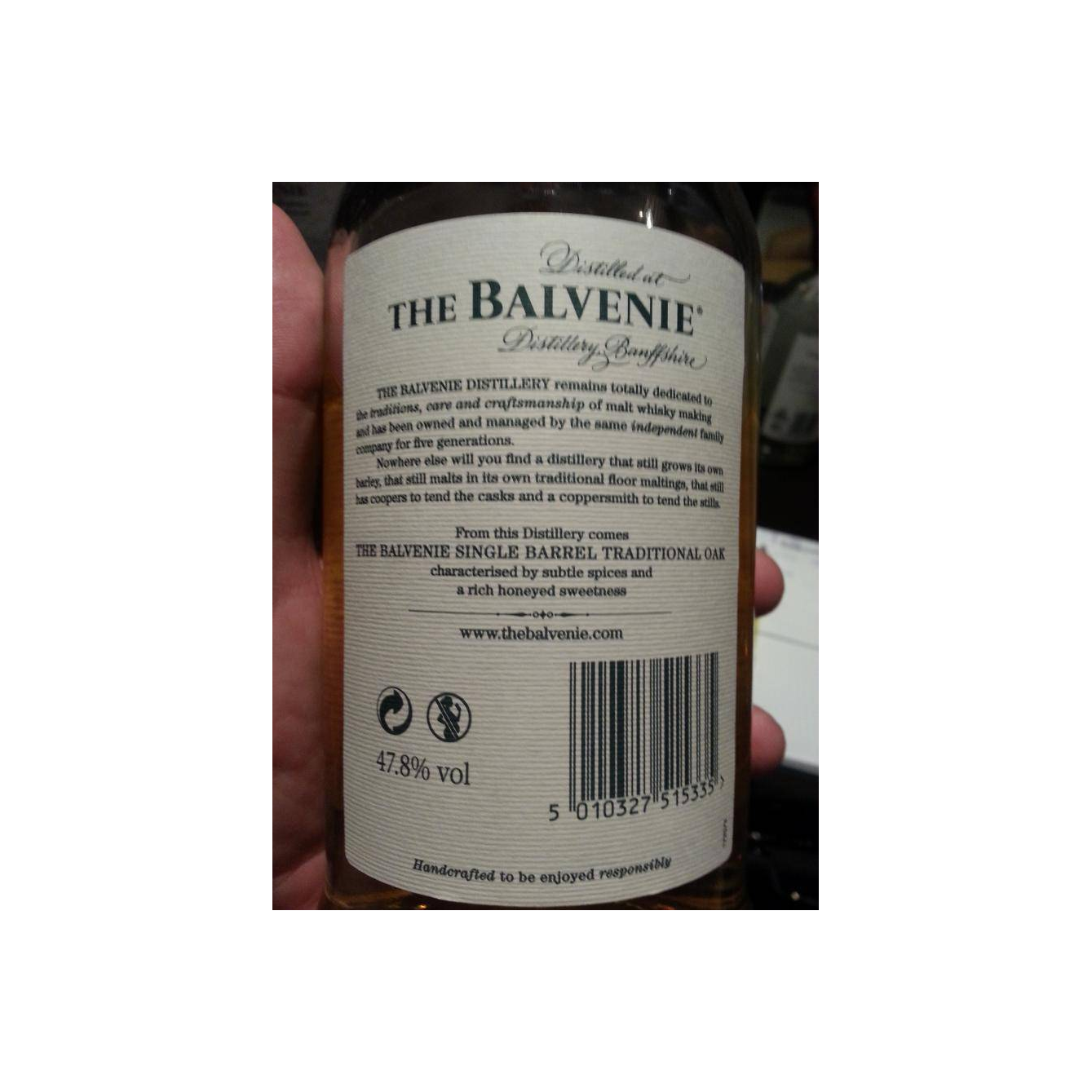 The Balvenie Single Cask 1992 25 Years Single Malt Whisky 3