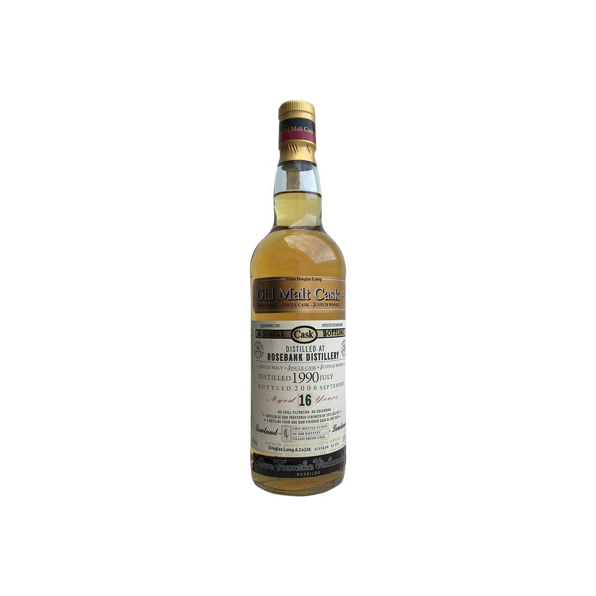 Rosebank Old Malt Cask 1990 16 Years Single Malt Whisky