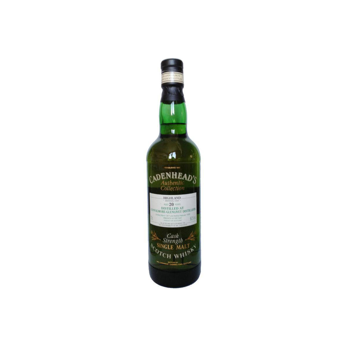 Convalmore Authentic Collection 1977 20 Years Single Malt Whisky
