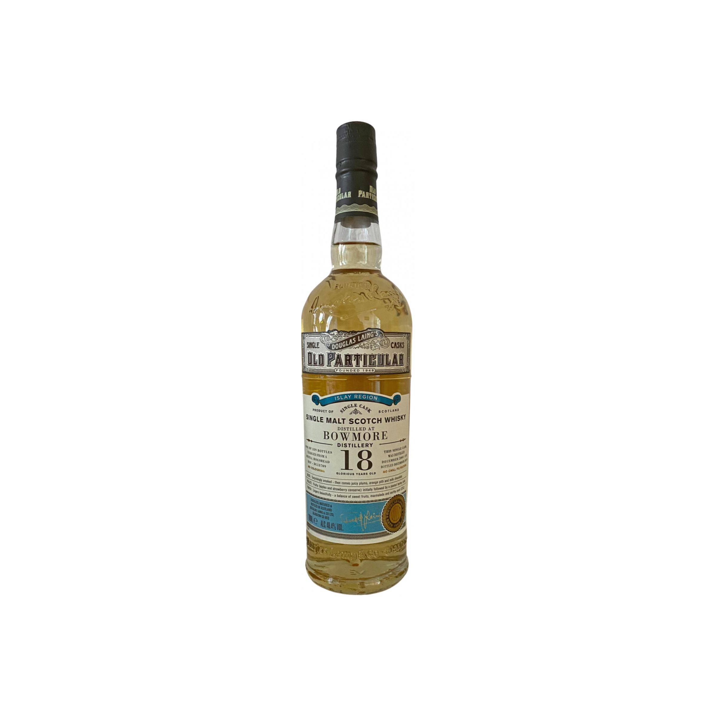 Bowmore Old Particular 2001 18 Years Single Malt Whisky