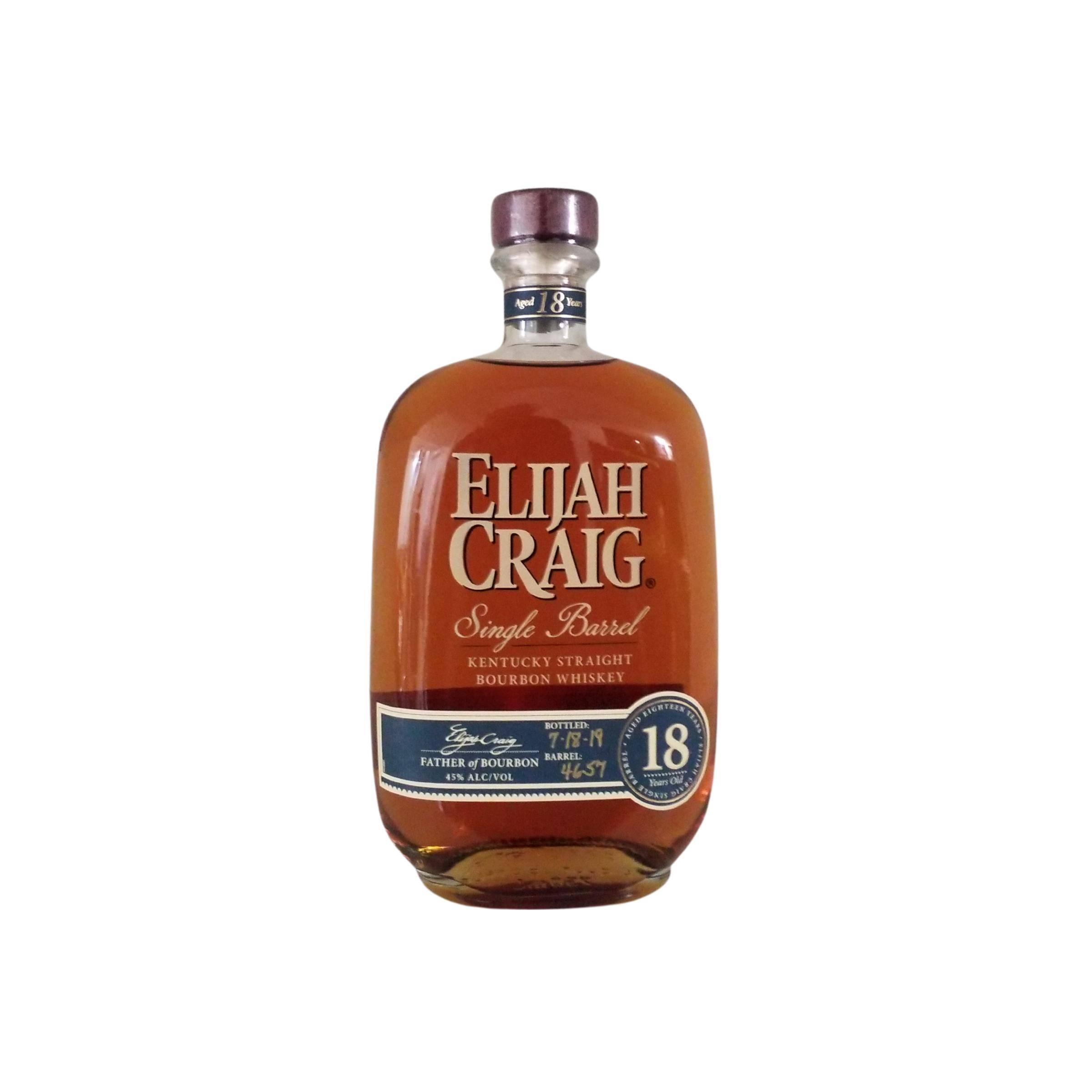 Elijah Craig Single Cask 18 Years Bourbon Whisky