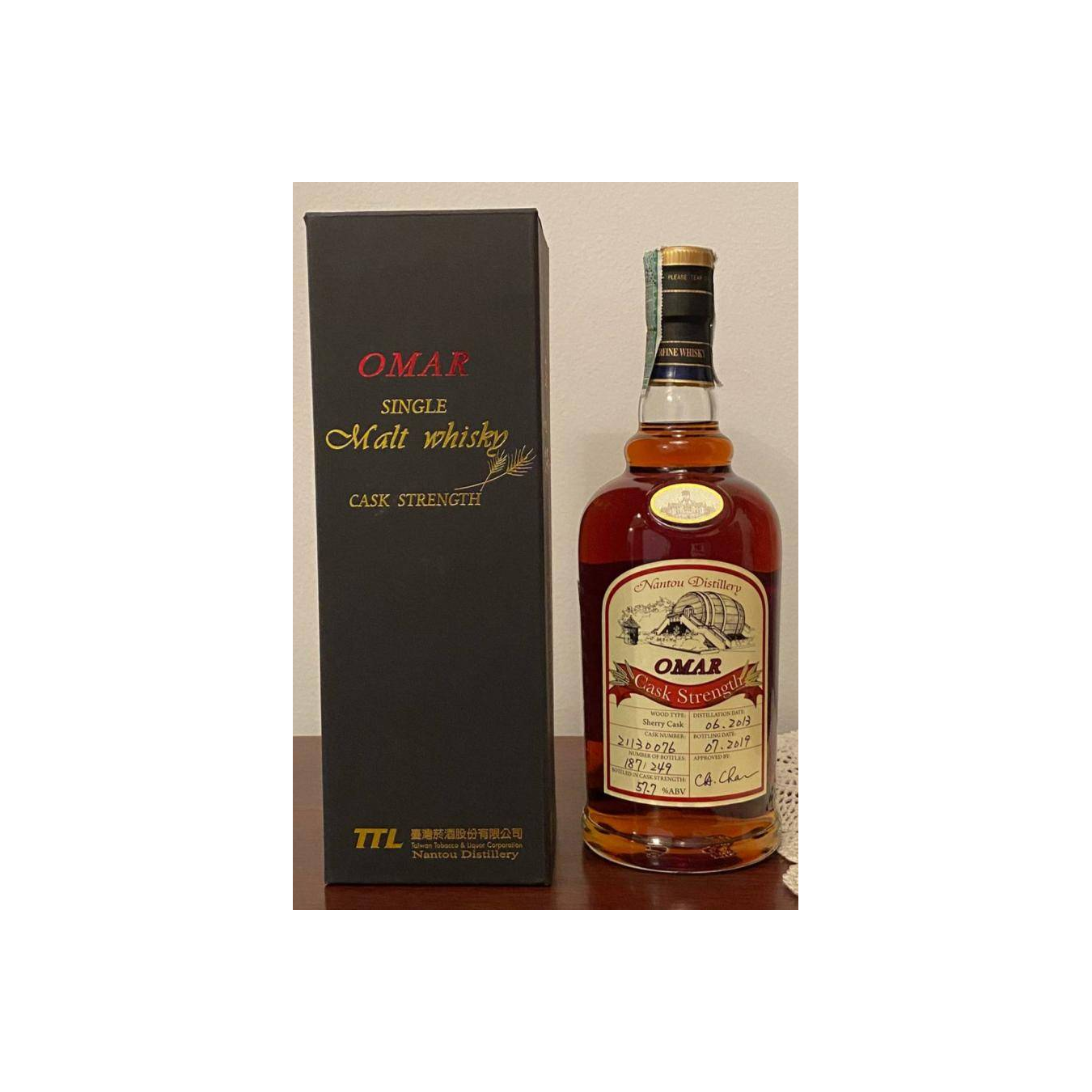 Nantou 2013 6 Years Single Malt Whisky