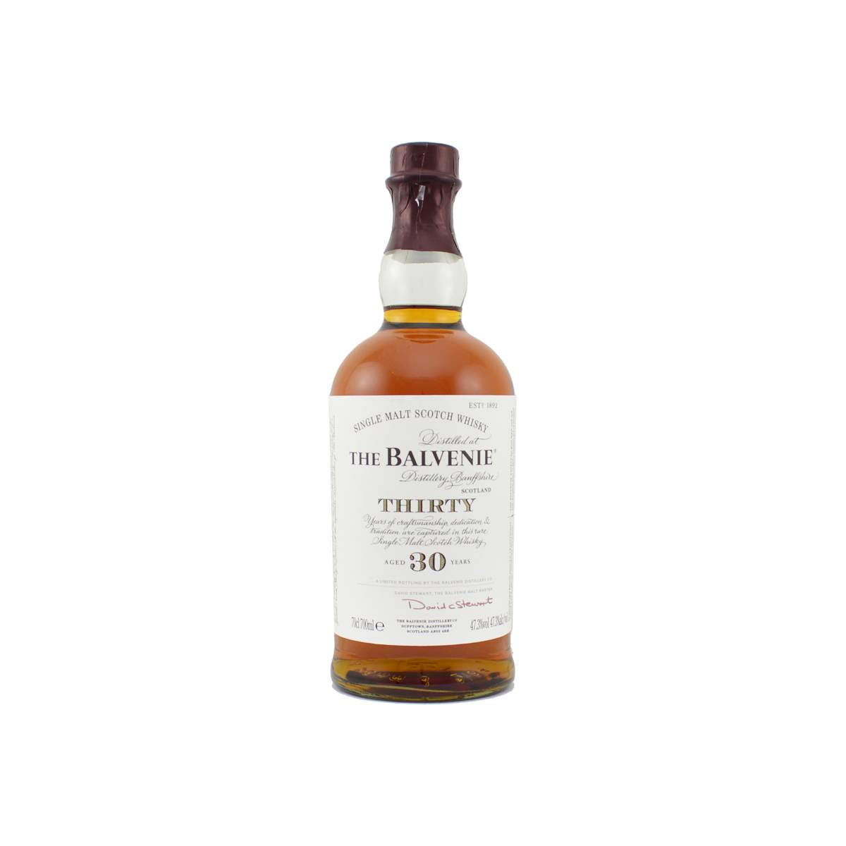 The Balvenie 30 Years Single Malt Whisky