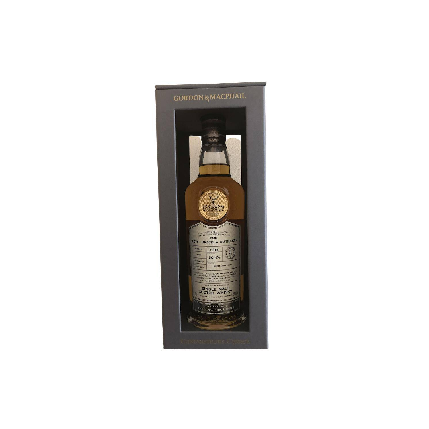 Royal Brackla Connoisseurs Choice - Cask Strength 1995 24 Years Single Malt Whisky 3