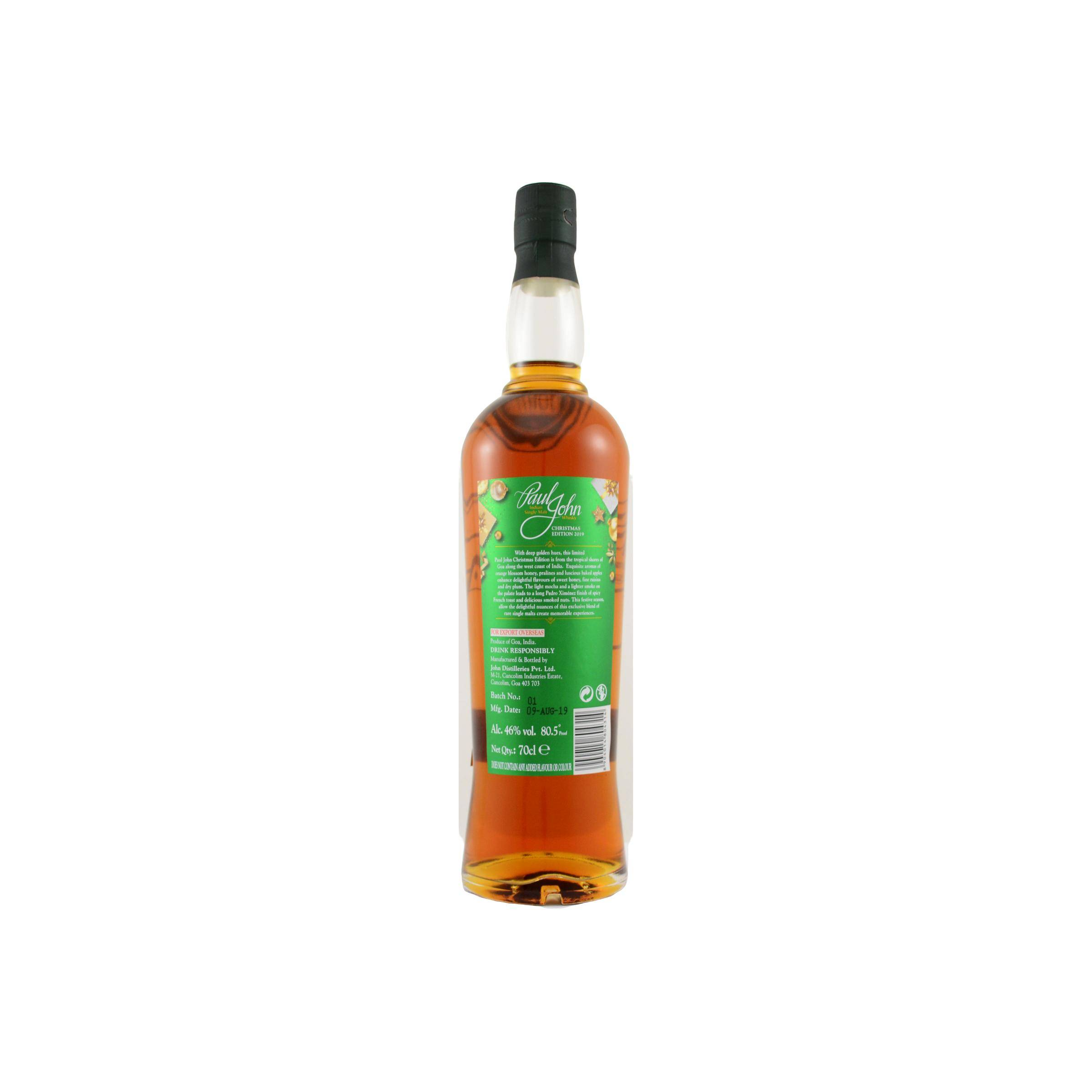 Paul John Single Malt Whisky 2