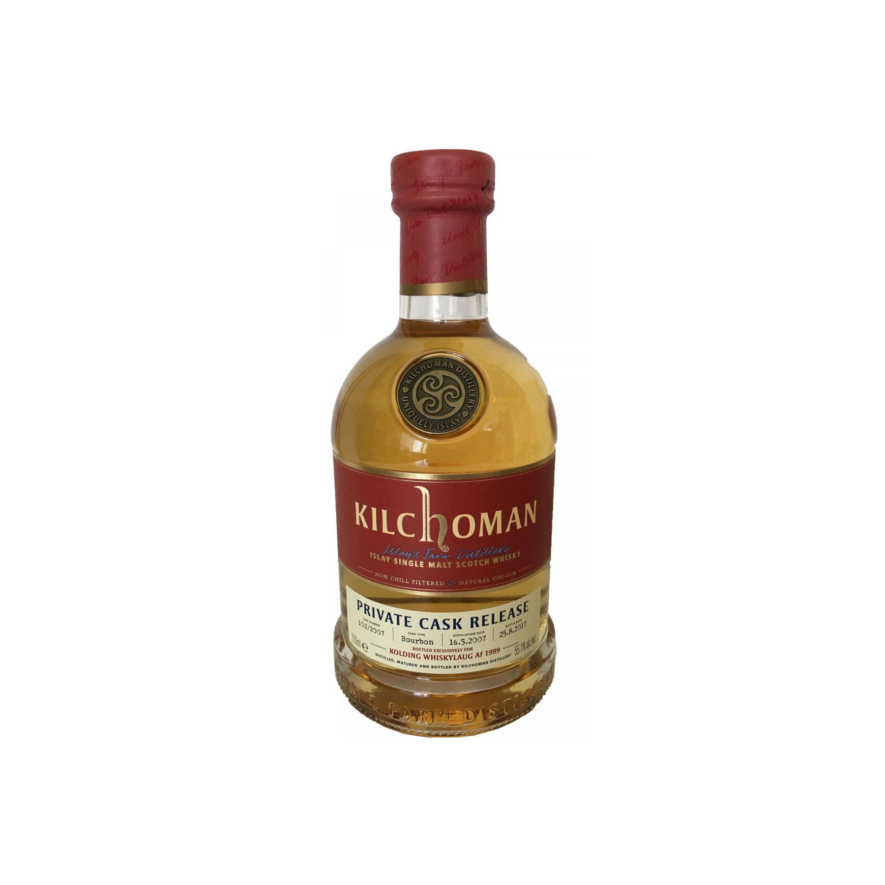 Kilchoman 2007 10 Years Single Malt Whisky