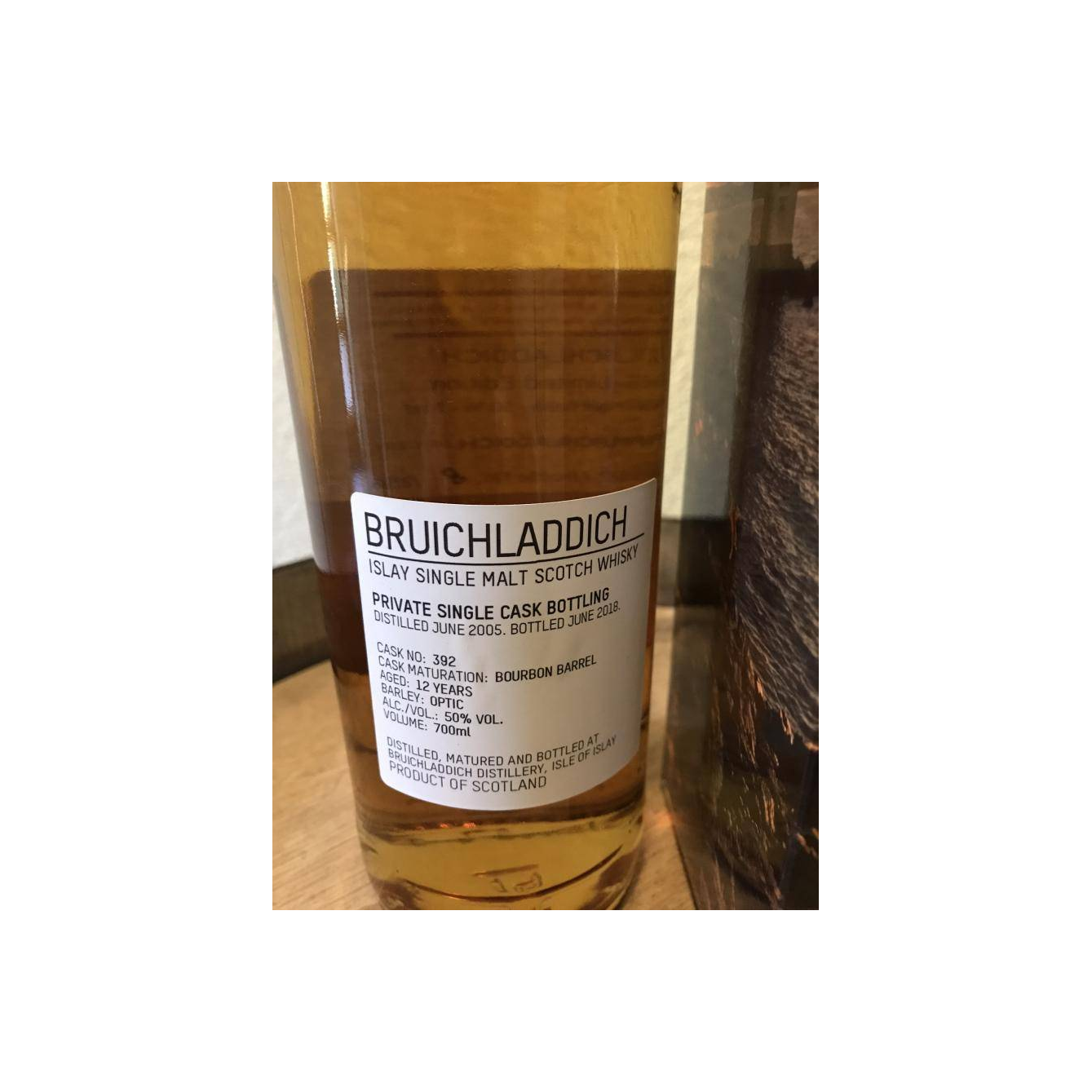 Bruichladdich Private Cask 2005 12 Years Single Malt Whisky 2