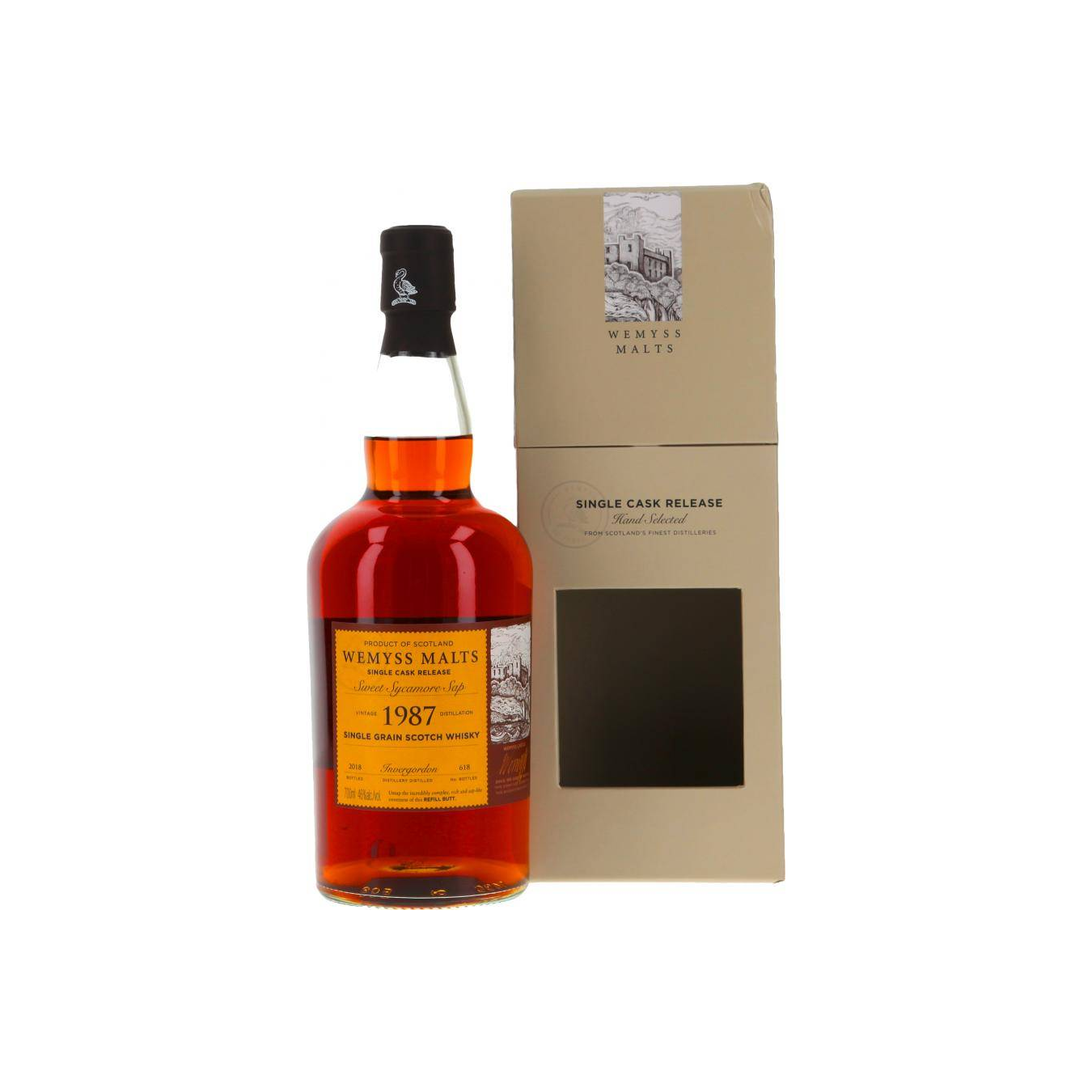 Invergordon 1987 31 Years Single Grain Whisky