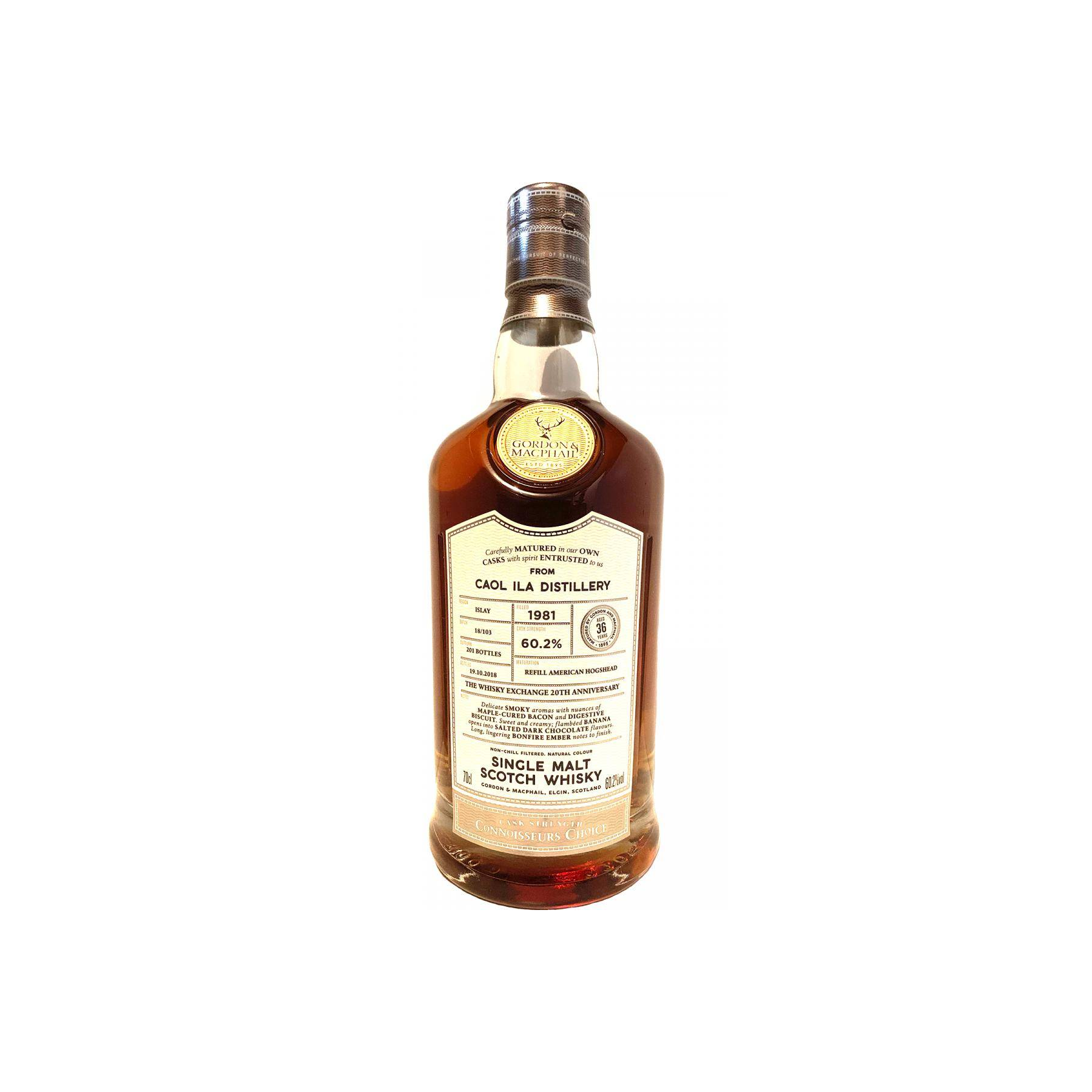 Caol Ila Connoisseurs Choice - Cask Strength 1981 36 Years Single Malt Whisky