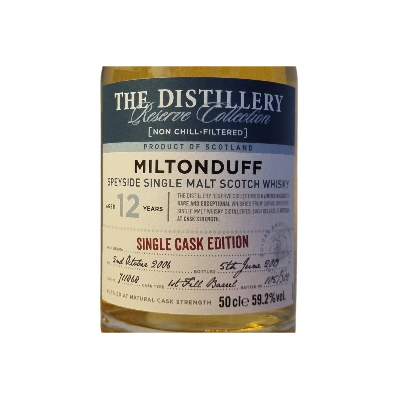 Miltonduff 2006 12 Years Single Malt Whisky 2