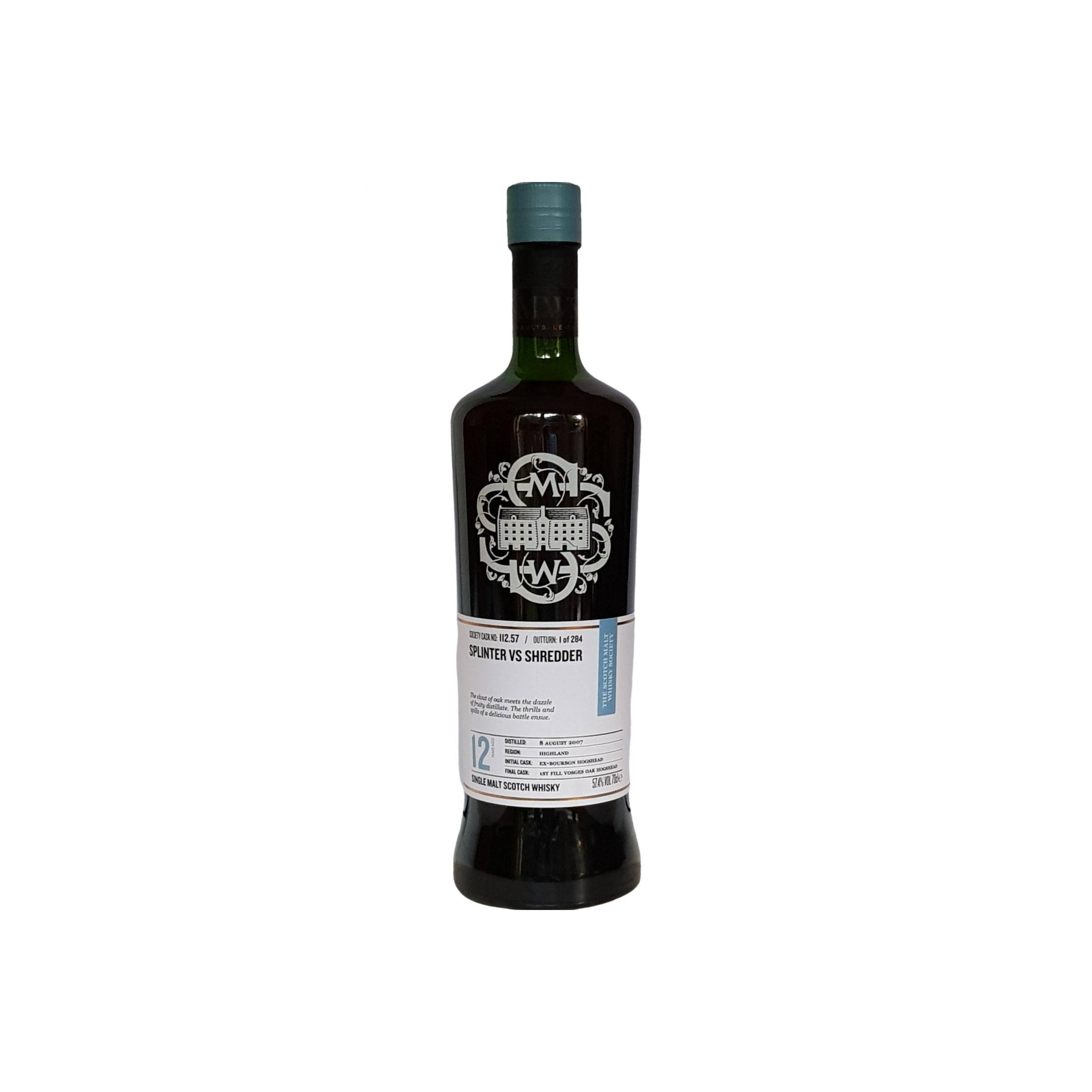 The Scotch Malt Whisky Society 2007 12 Years Single Malt Whisky