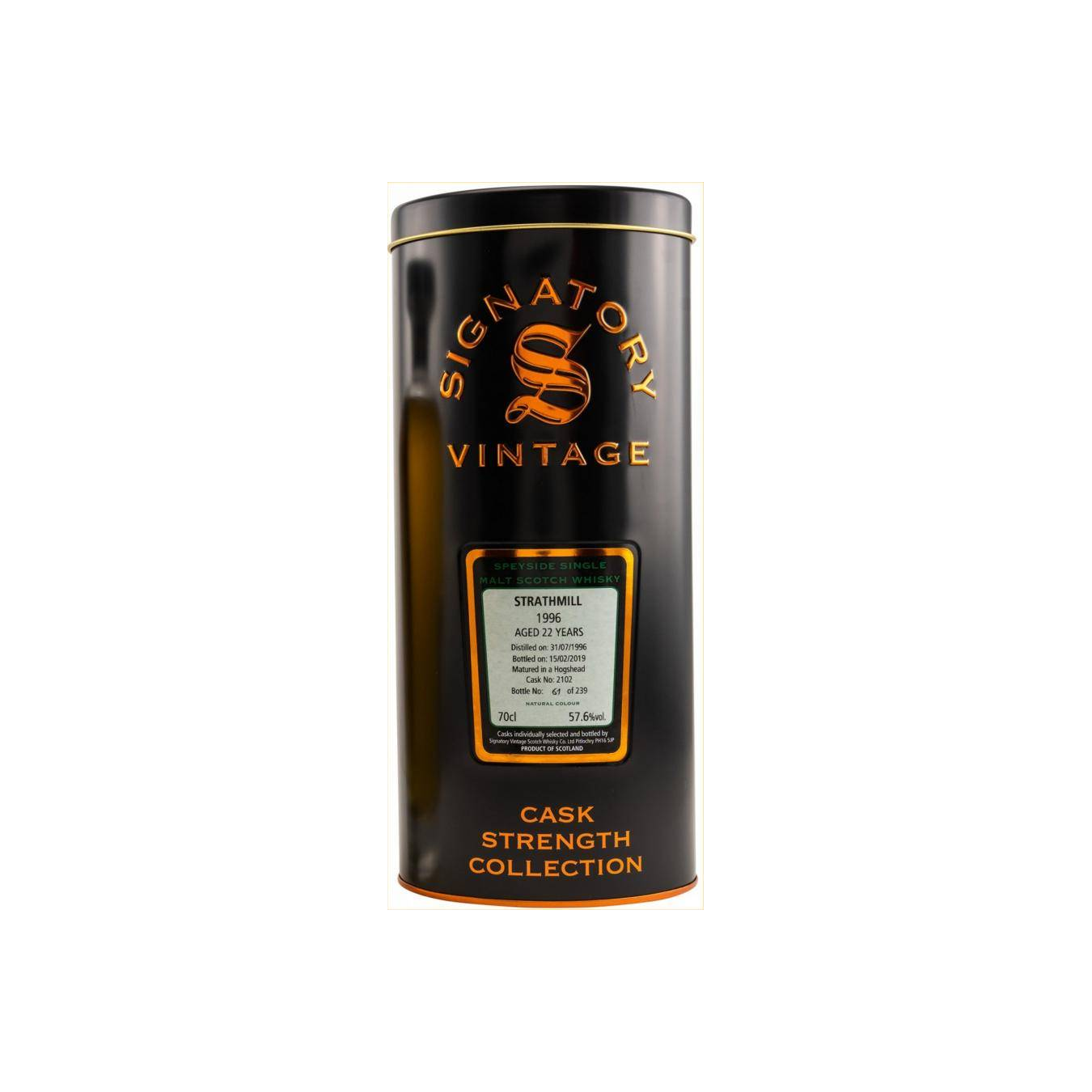Strathmill Cask Strength Collection 1996 22 Years Single Malt Whisky 2