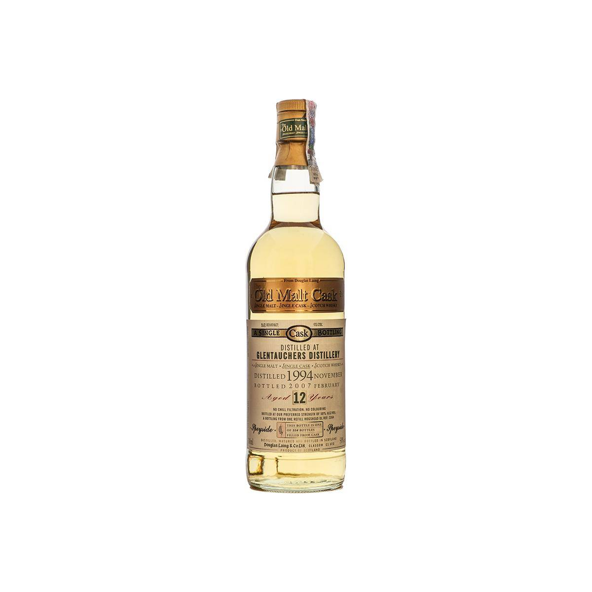 Glentauchers Old Malt Cask 1994 12 Years Single Malt Whisky