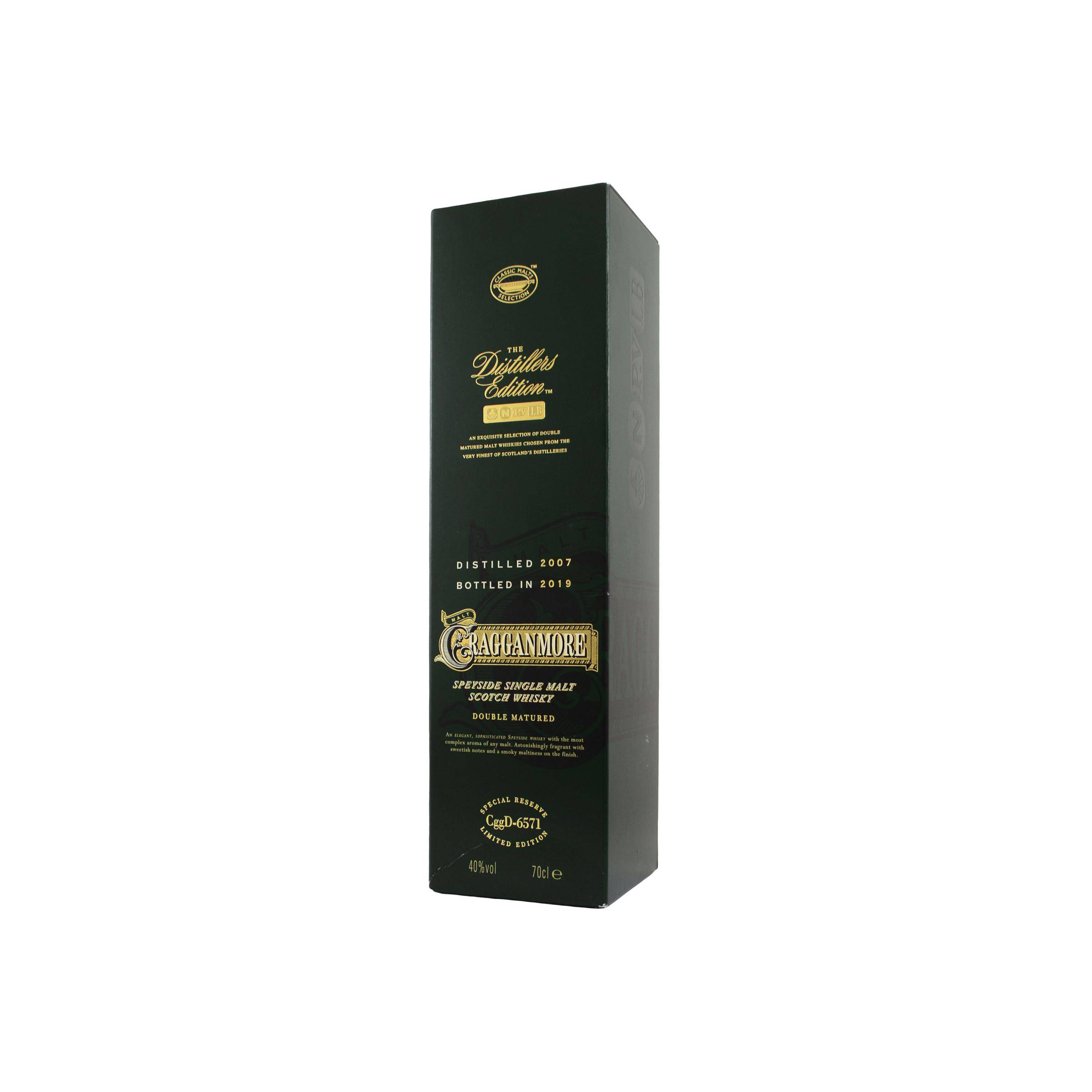 Cragganmore The Distillers Edition 2007 12 Years Single Malt Whisky 3