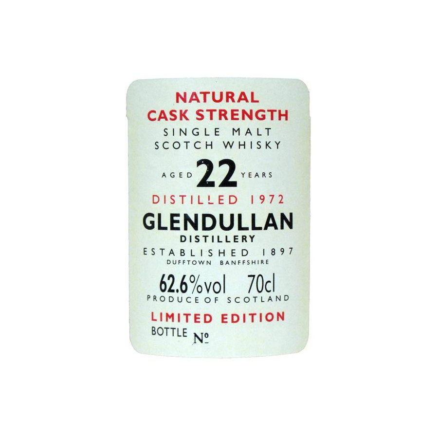 Glendullan 1972 22 Years Single Malt Whisky 2