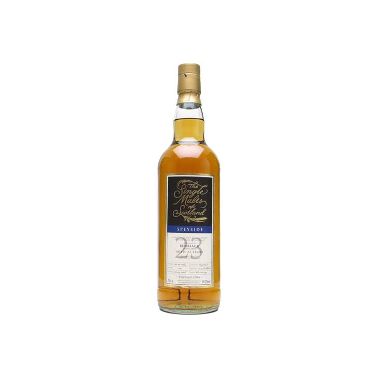 BenRiach The Single Malts of Scotland 1984 23 Years Single Malt Whisky