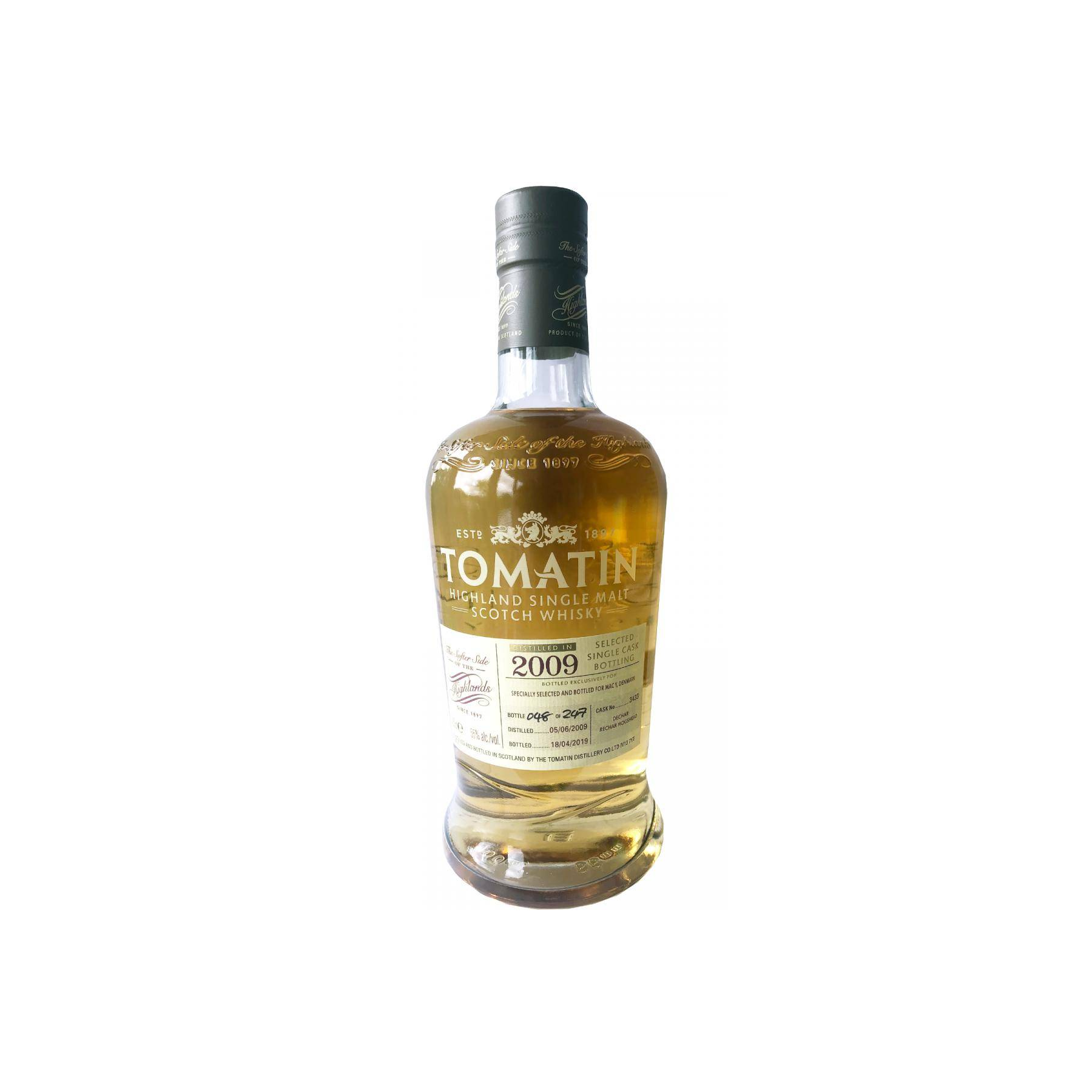 Tomatin 2009 9 Years Single Malt Whisky